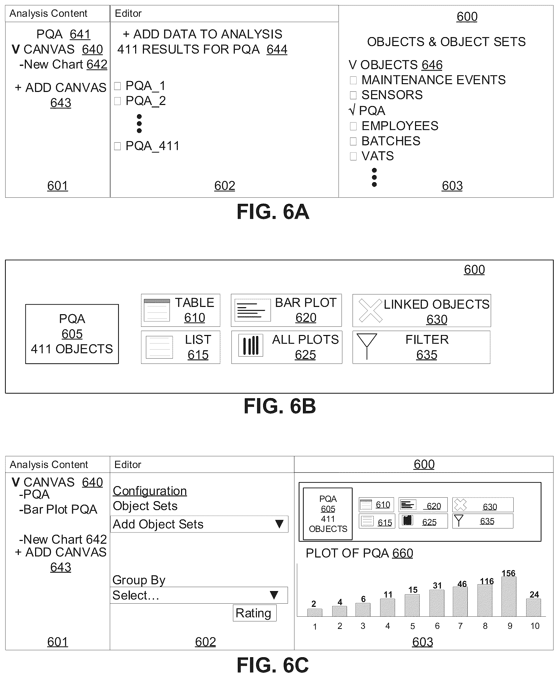 Patent US12353678 Figure 6 – Object-centric data analysis system and associated graphical user interfaces