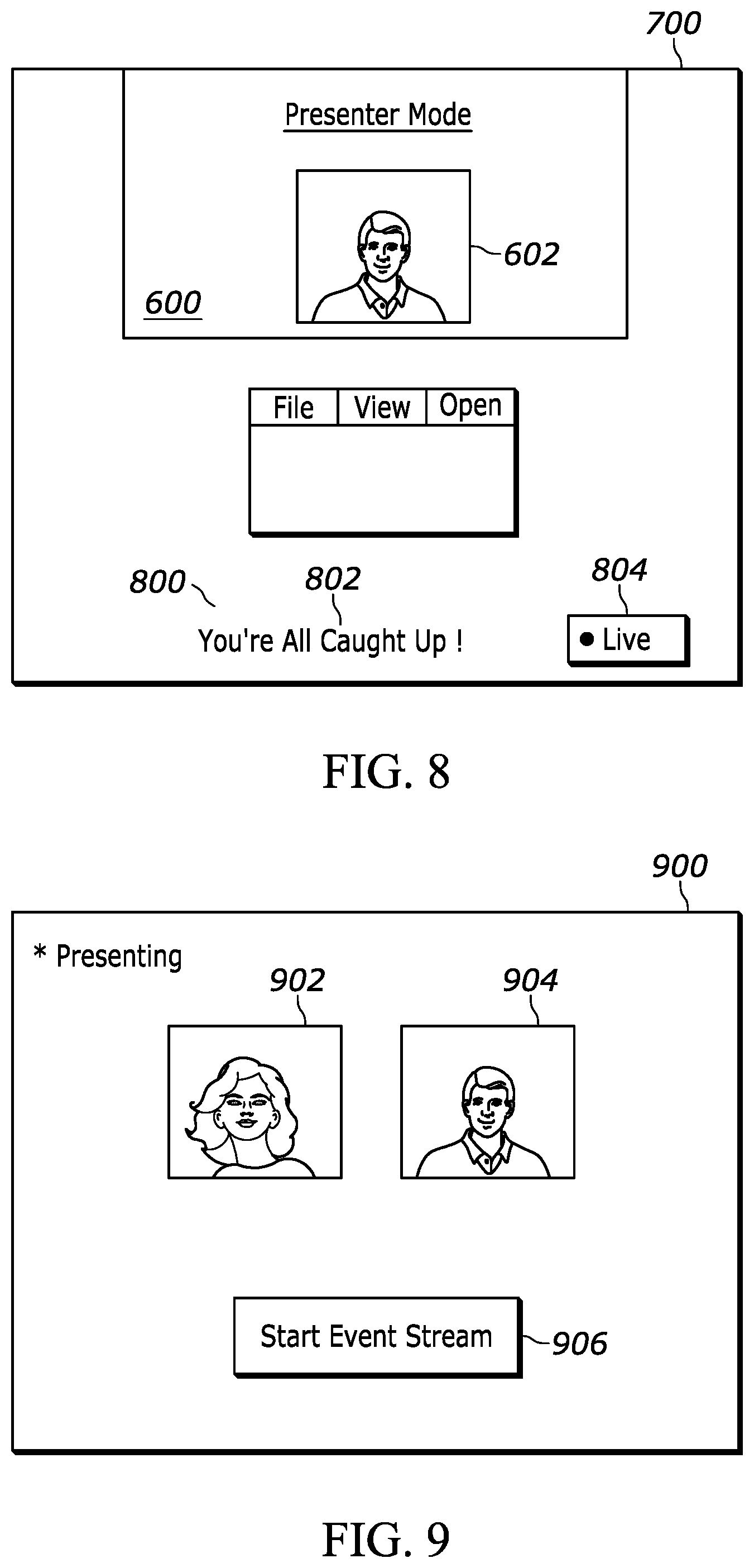 Patent US12353679 Figure 6 – Computer vision to depict user input to one device at another device