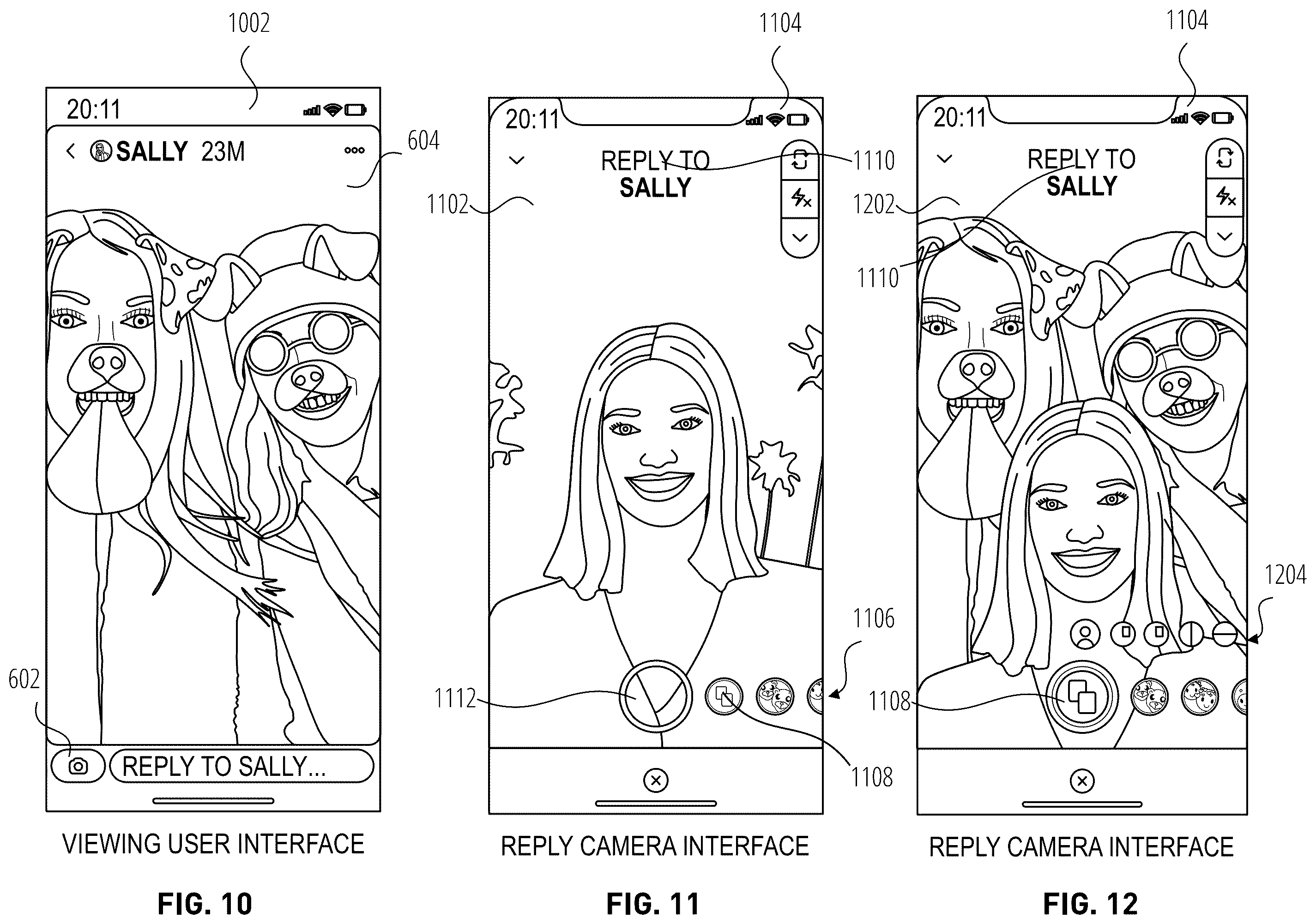 Patent US12353687 Figure 8 – Content collections linked to a base item