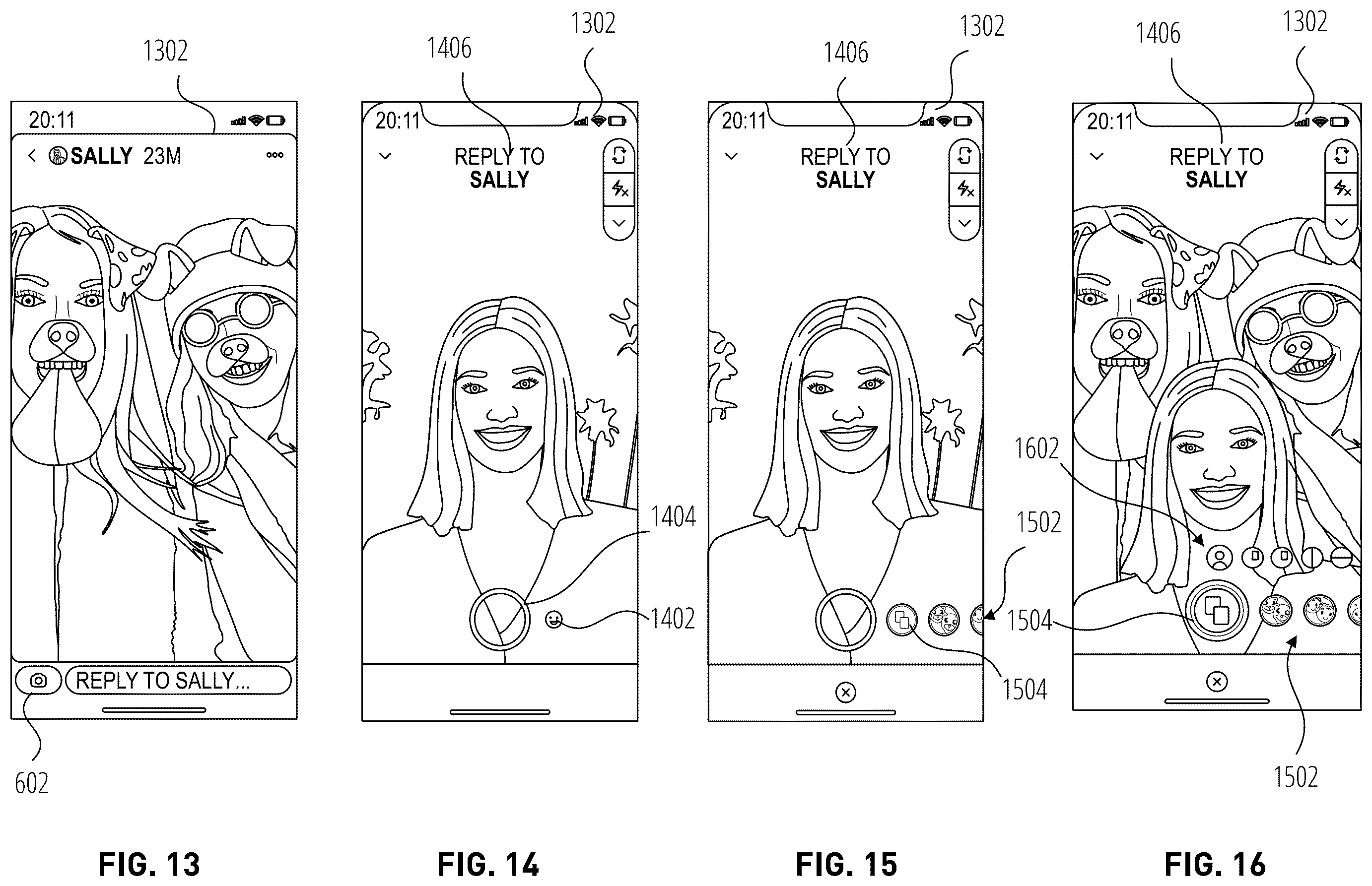 Patent US12353687 Figure 9 – Content collections linked to a base item