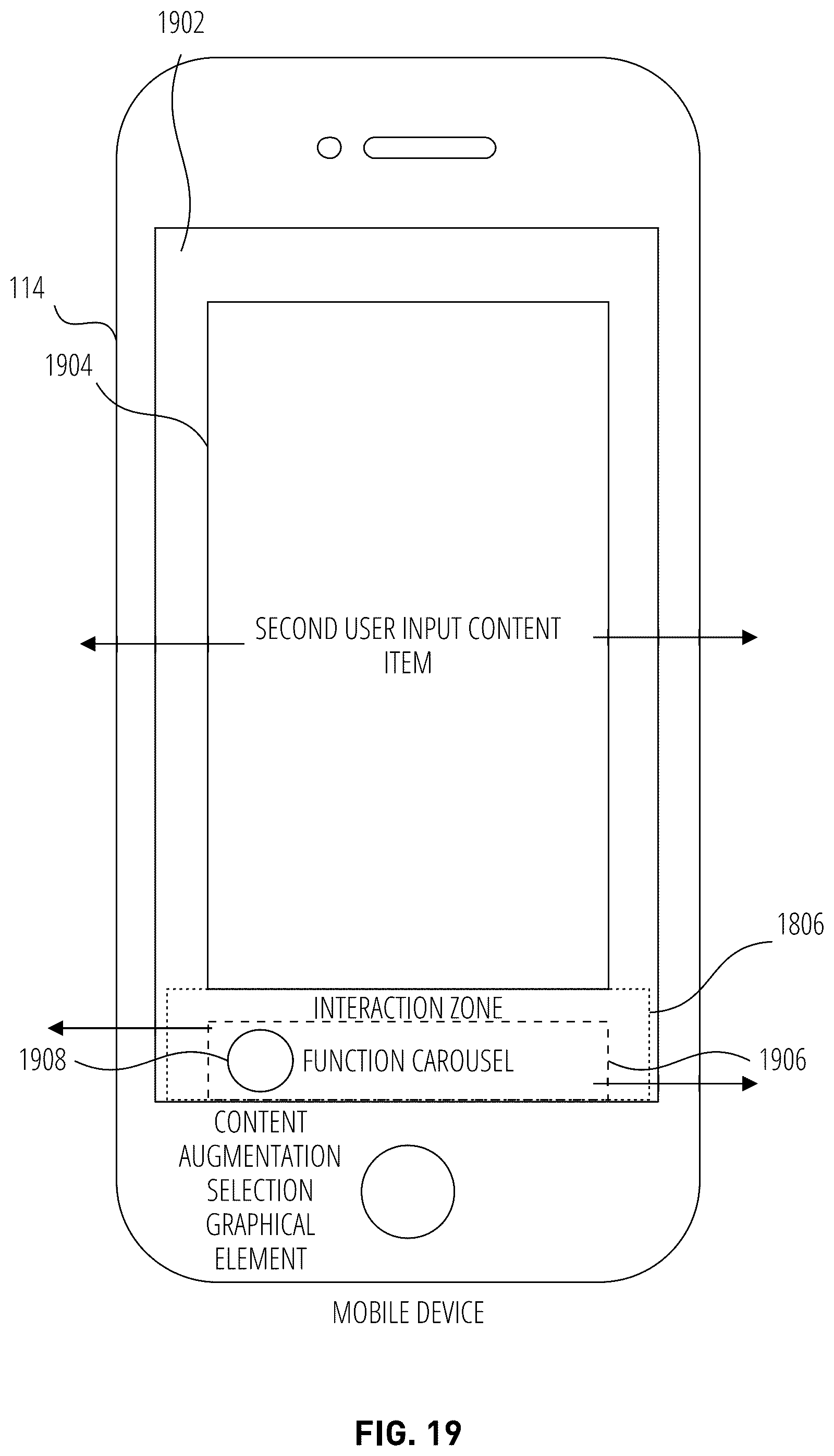 Patent US12353687 Figure 12 – Content collections linked to a base item