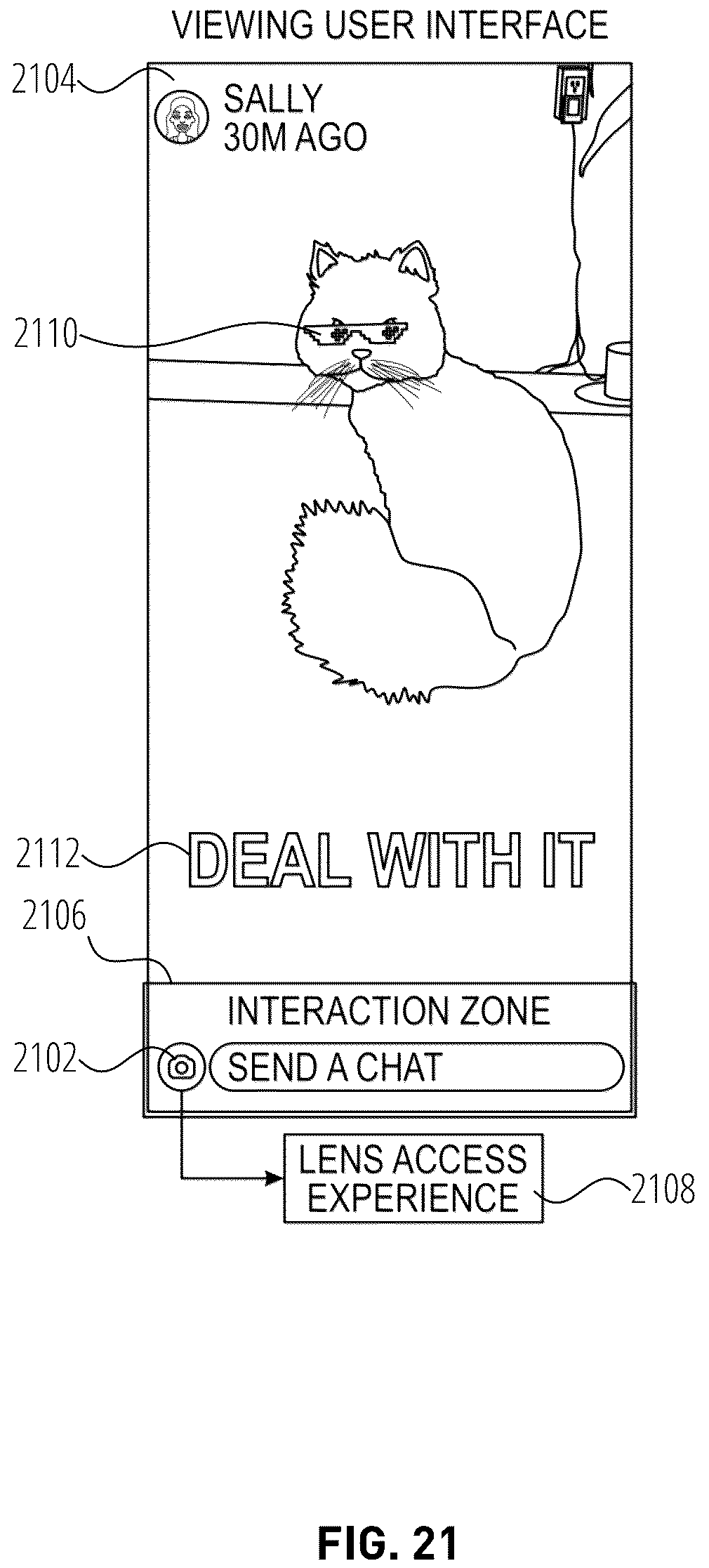 Patent US12353687 Figure 14 – Content collections linked to a base item
