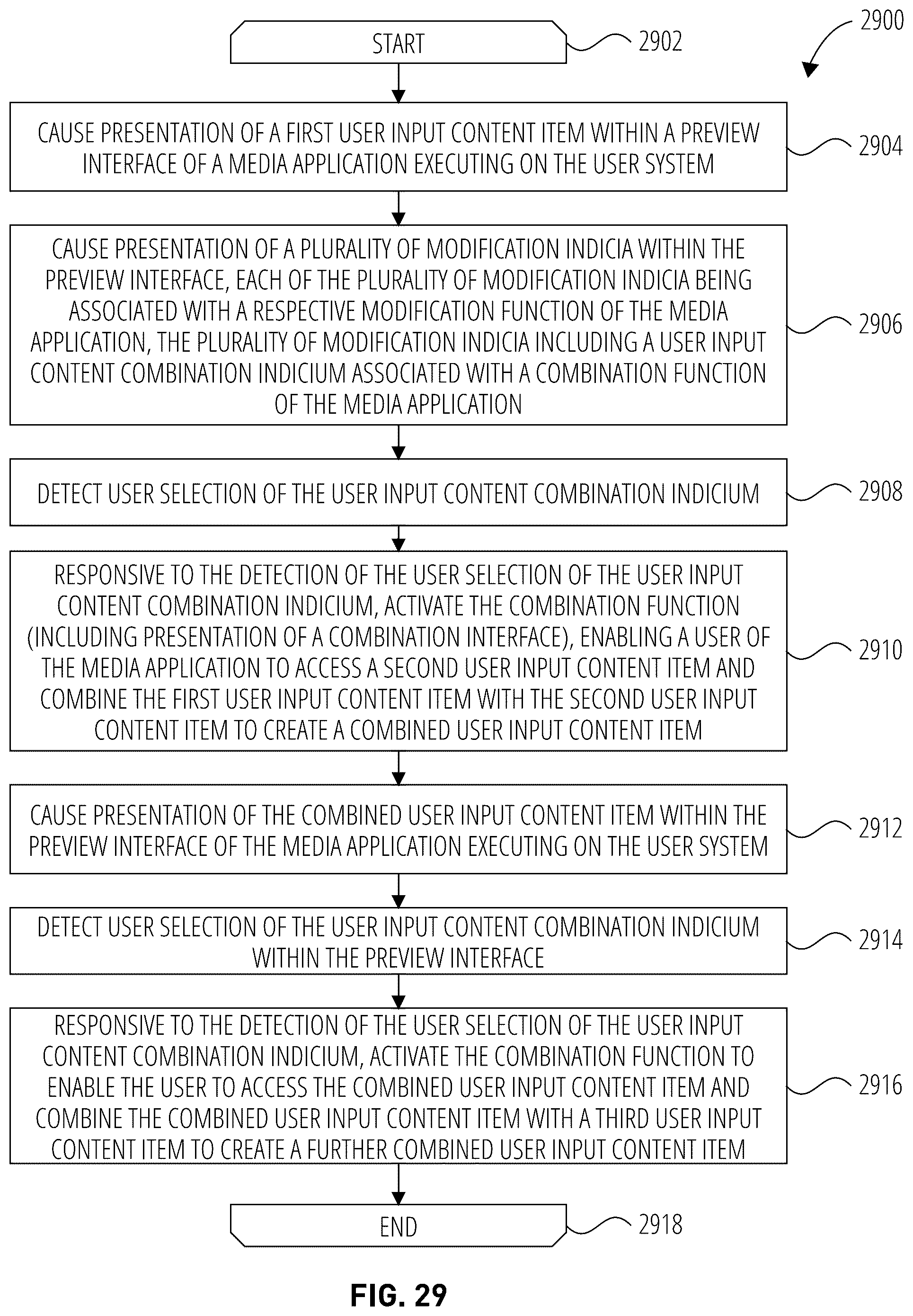 Patent US12353687 Figure 19 – Content collections linked to a base item