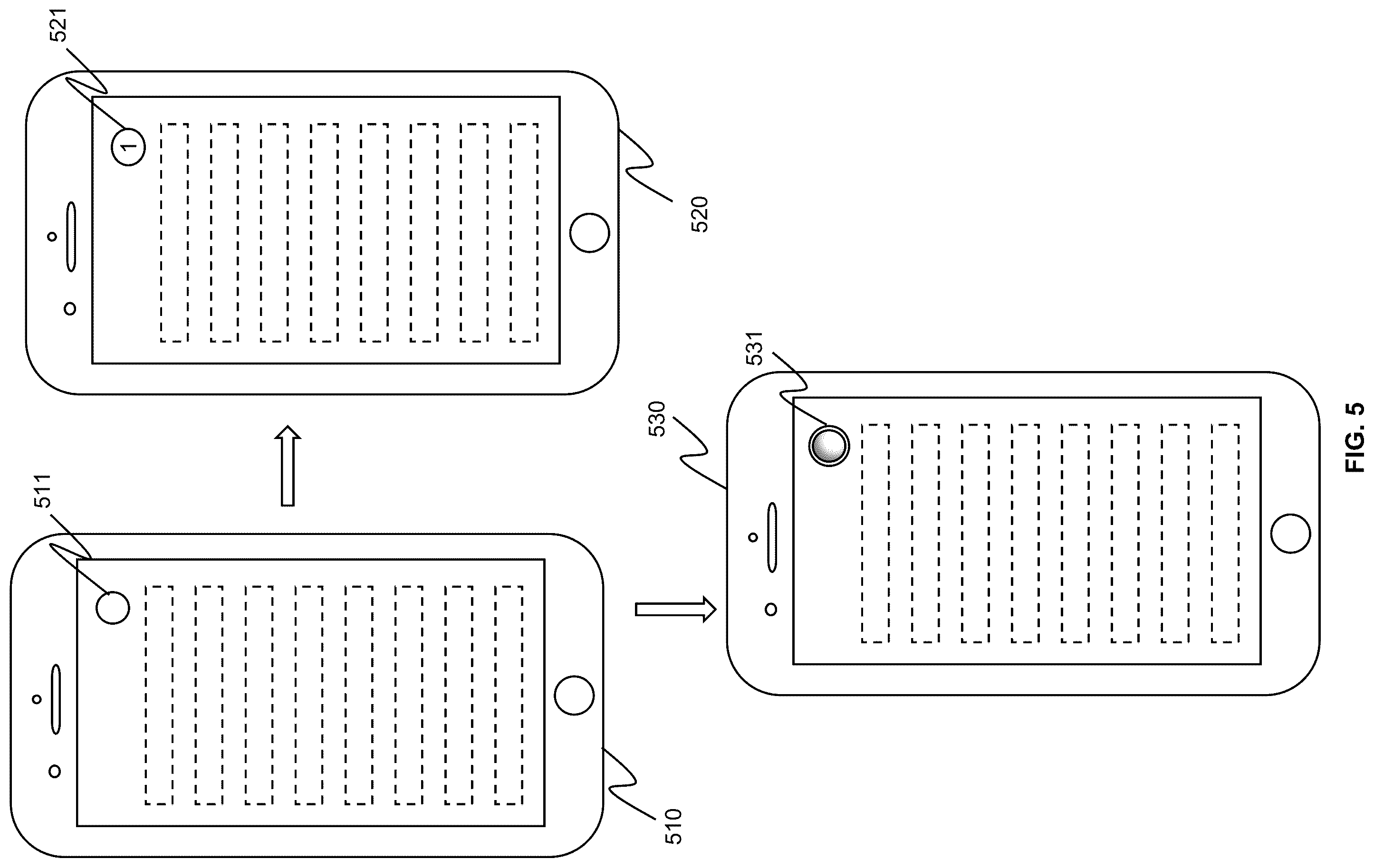 Patent US12353688 Figure 5 – Methods and systems for displaying interactive interface of recommended behavior