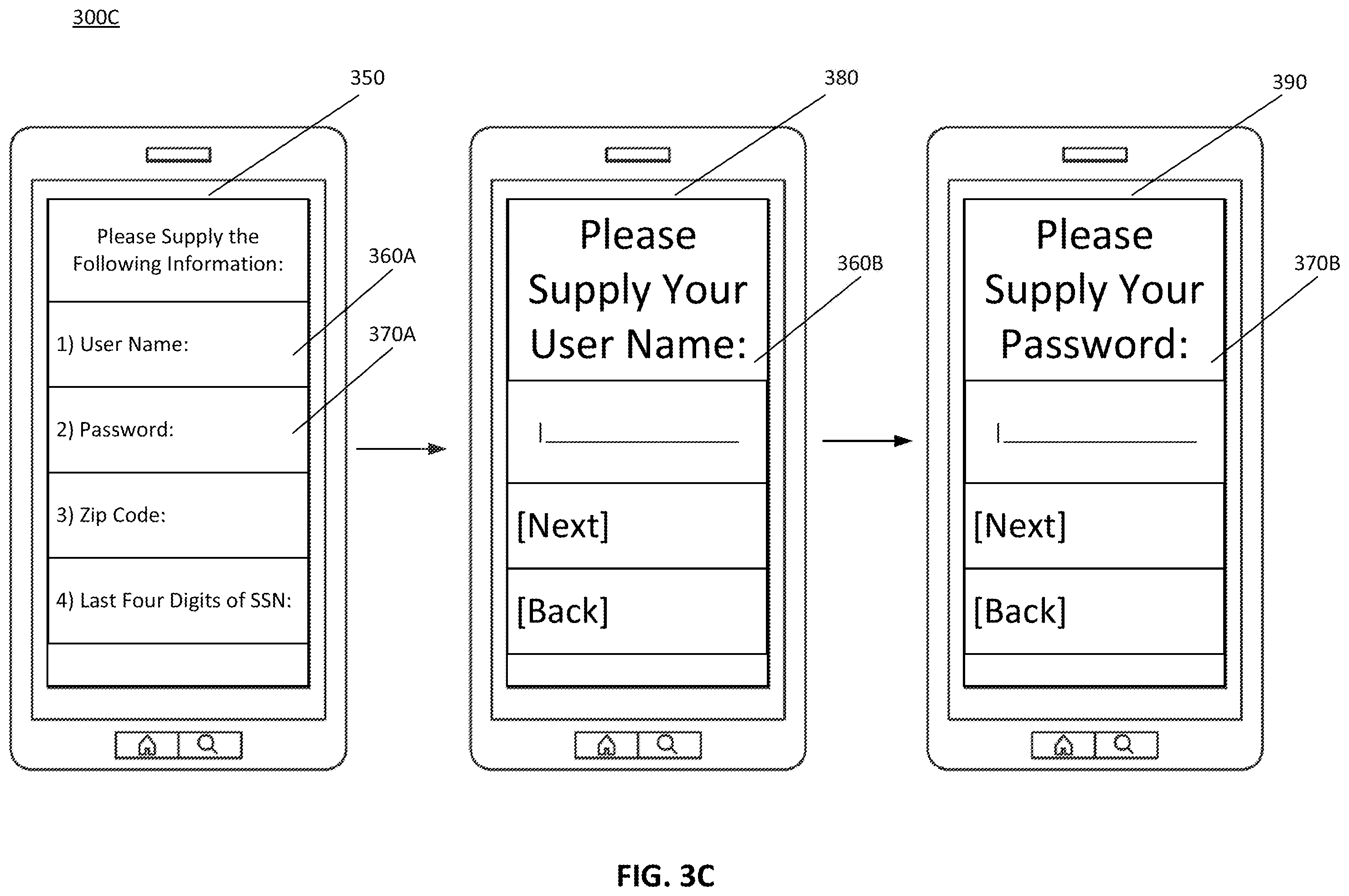 Patent US12353692 Figure 7 – Detecting a pre-defined accessibility pattern to modify the user interface of a mobile device