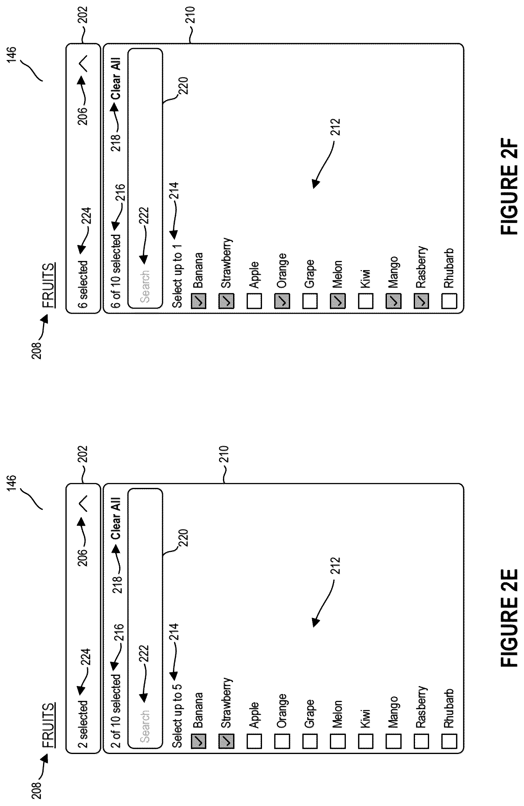 Patent US12353694 Figure 4 – Screen-reader accessible multiselect user interface component with dynamic state announcements