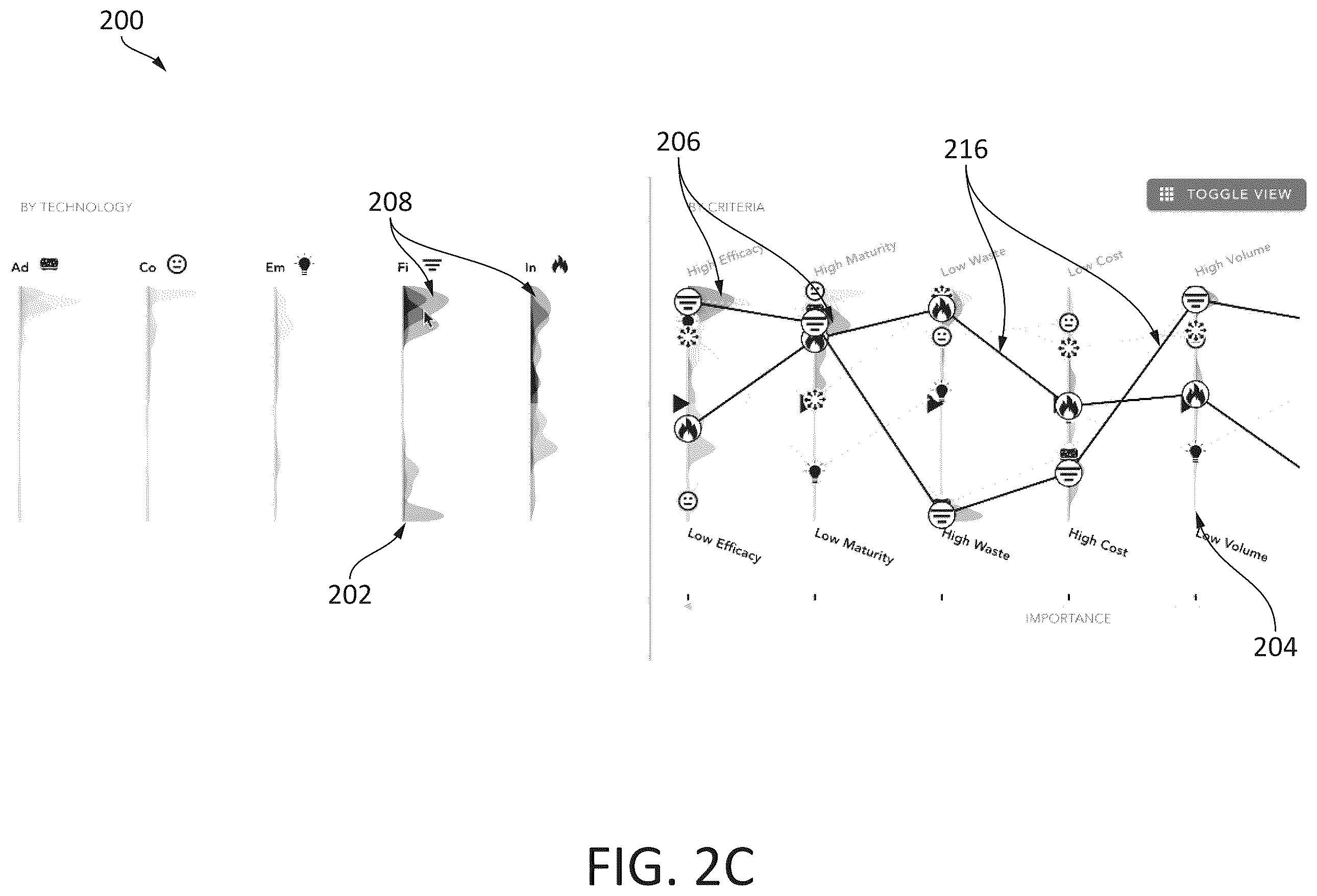 Patent US12353695 Figure 5 – PFAS remediation option explorer tool