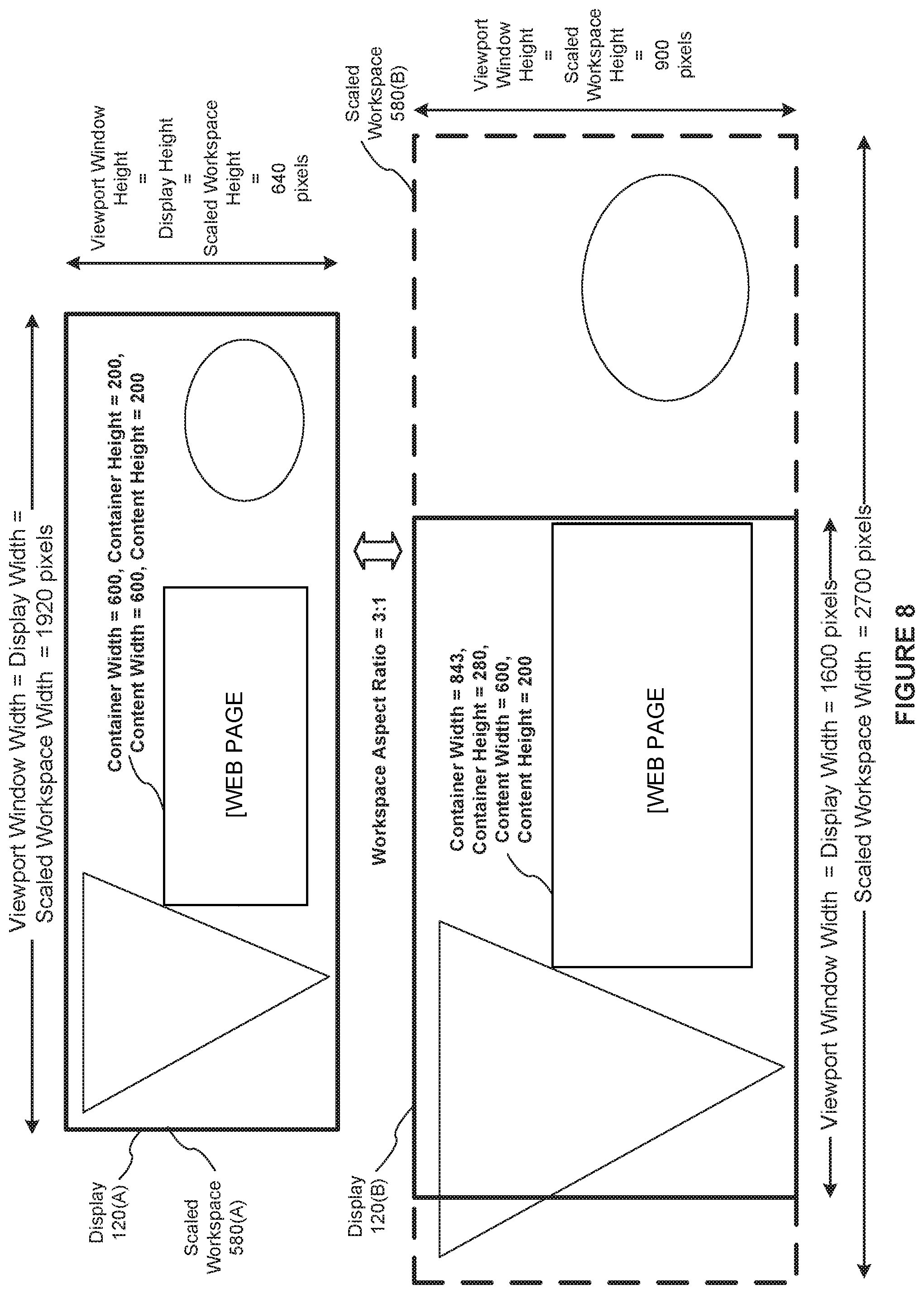 Patent US12353699 Figure 8 – Techniques for displaying shared digital assets consistently across different displays