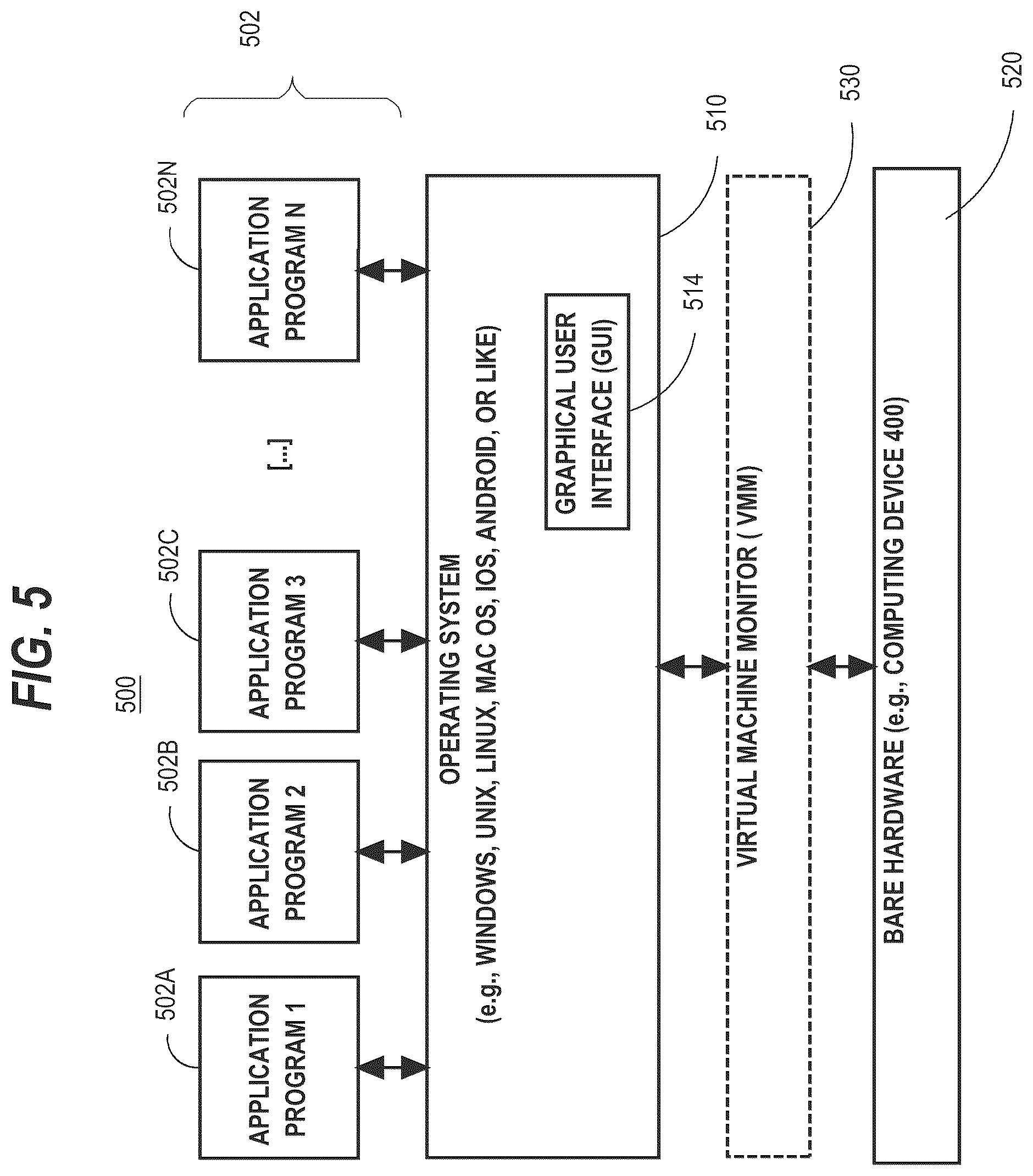 Patent US12353700 Figure 5 – Diagram navigation