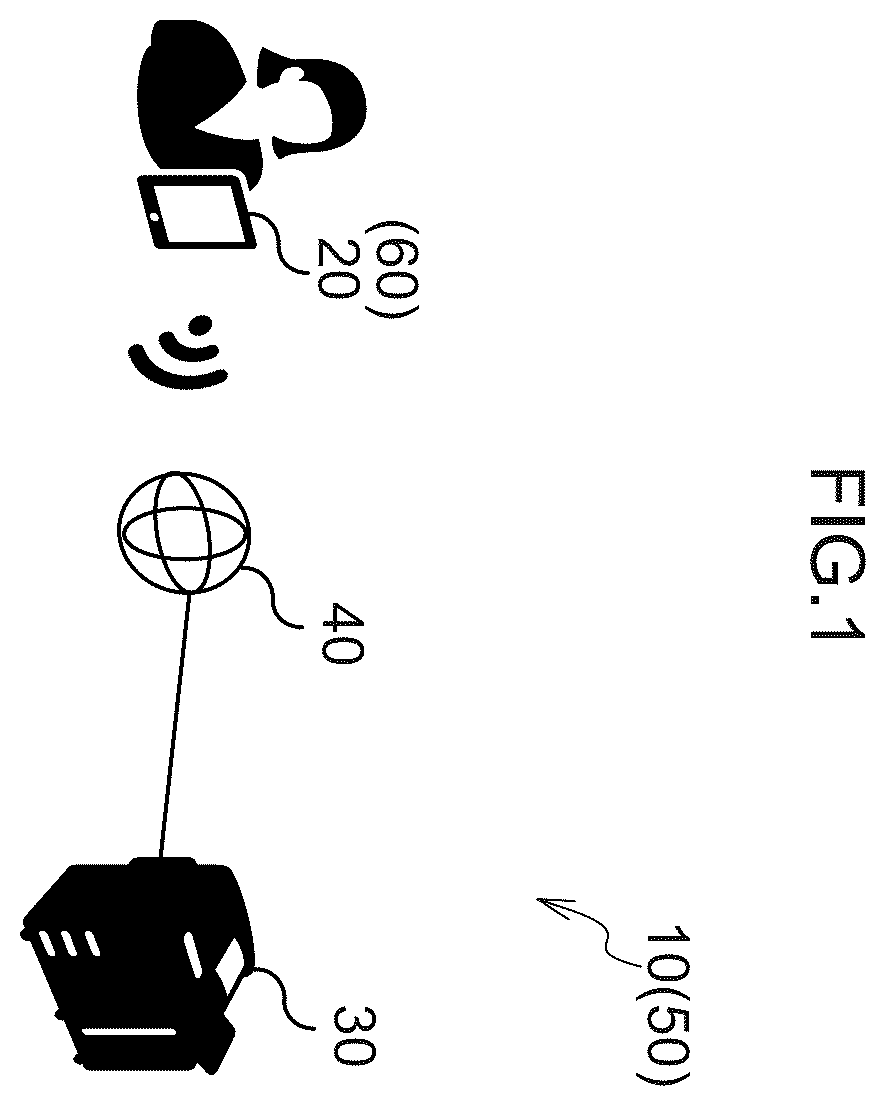 Patent US12353701 Figure 1 – Information processing device and information processing program capable of displaying a portion that does not fit within a screen when a user performs a continuous operation