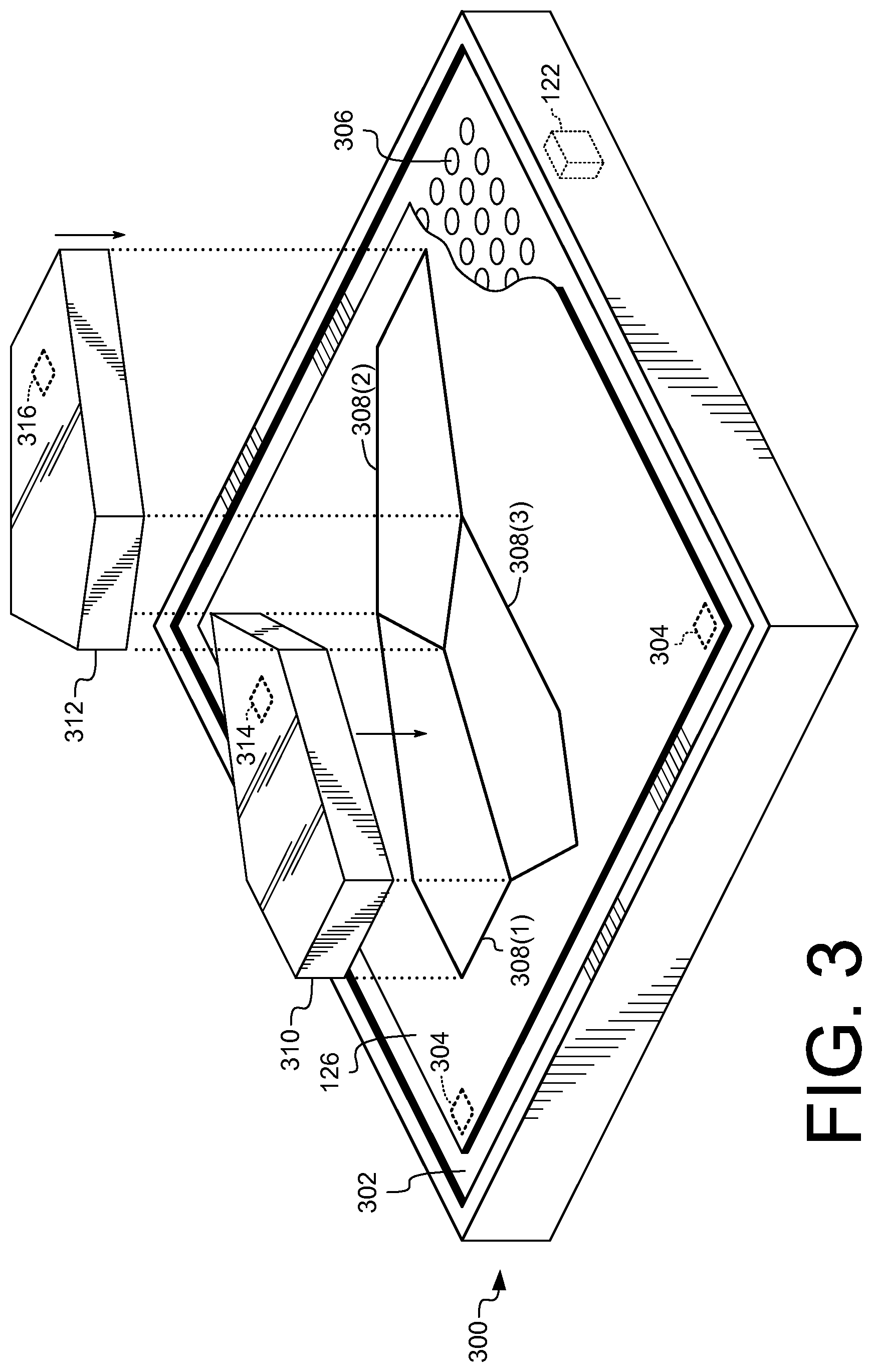 Patent US12353703 Figure 3 – Computing device having user-input accessory