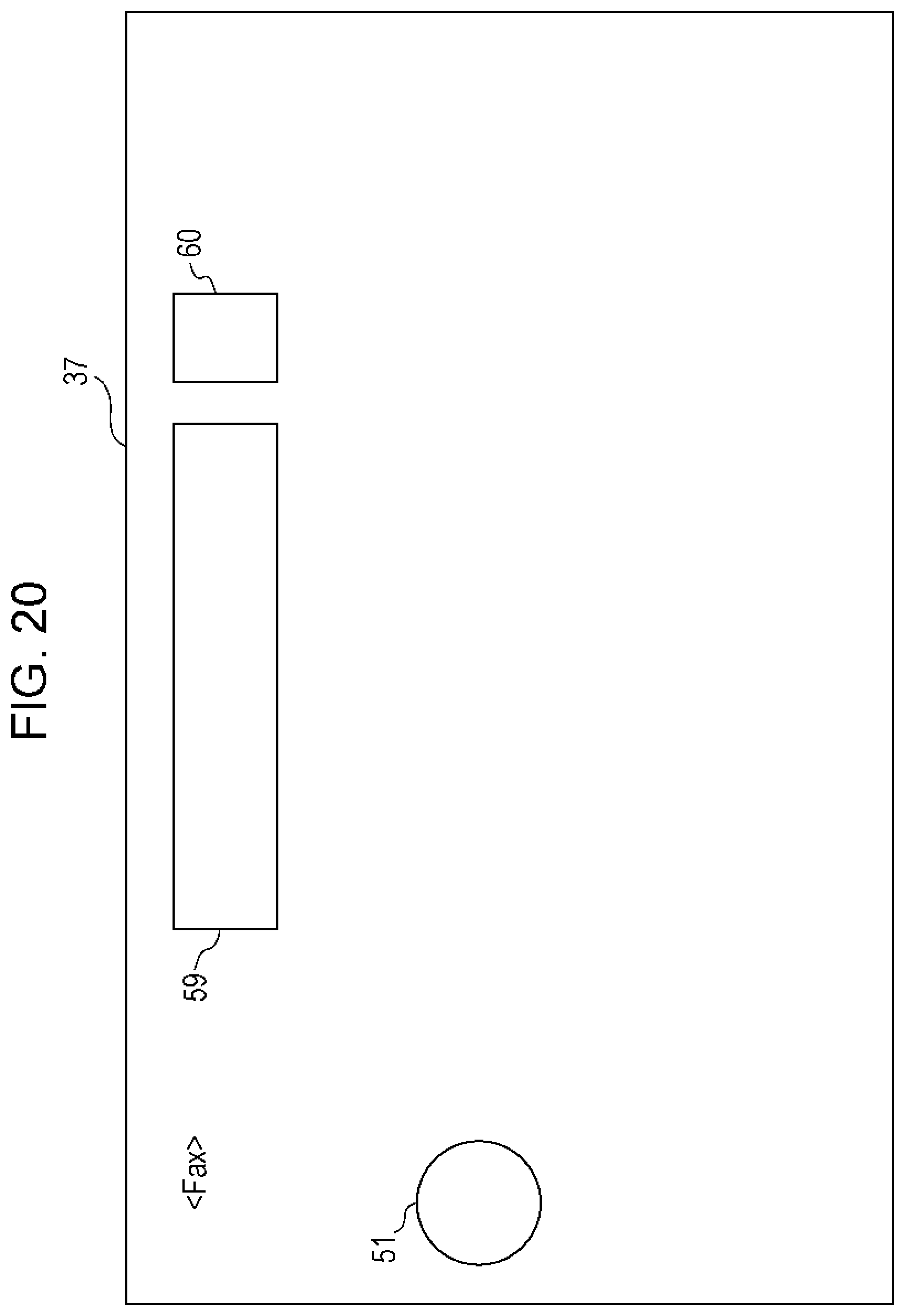 Patent US12353706 Figure 20 – Information processing apparatus, non-transitory computer readable medium, and information processing method involving processor configured to cause a receiving unit and an operator to be displayed on an execution screen
