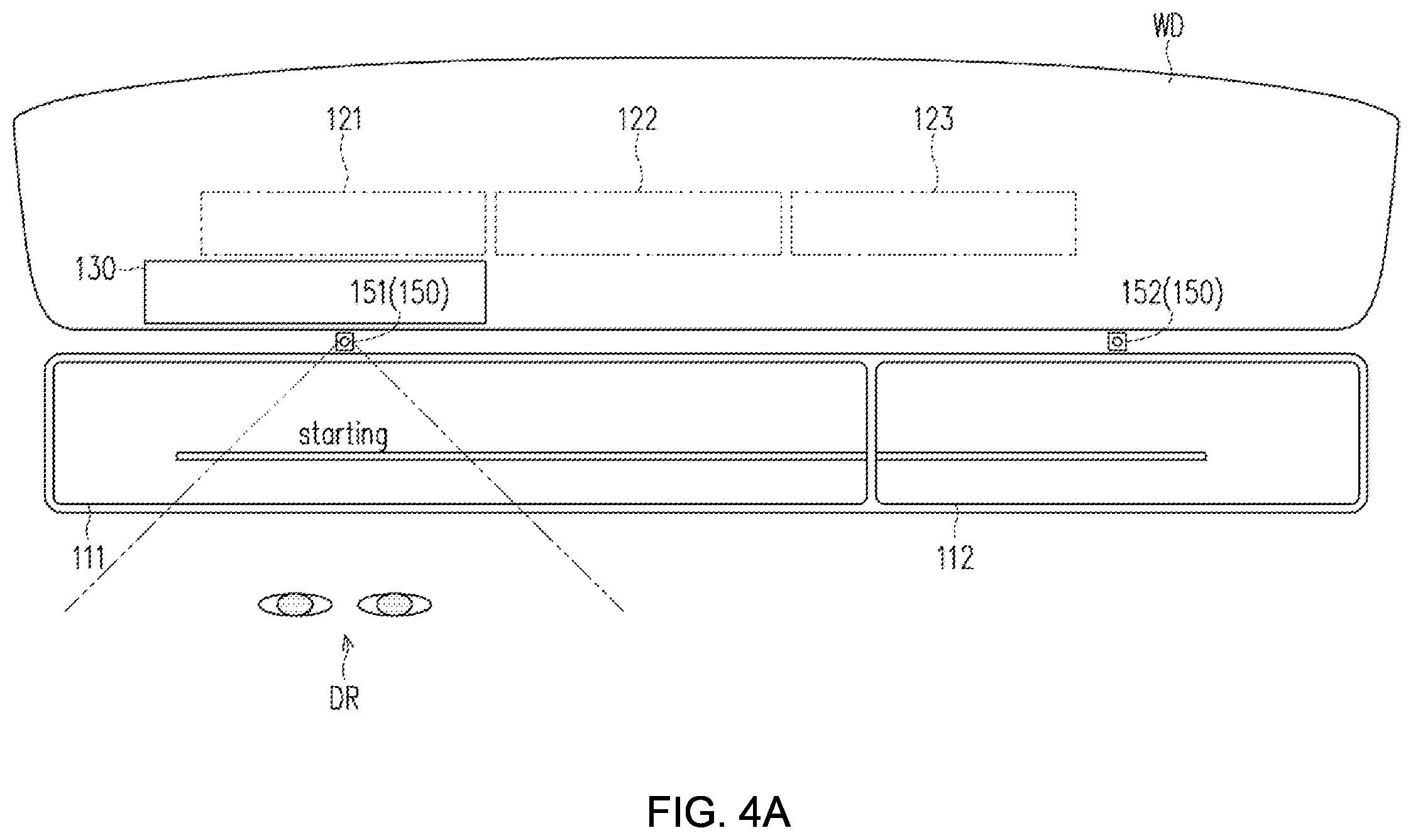Patent US12353707 Figure 4 – Multi-screen cockpit display system