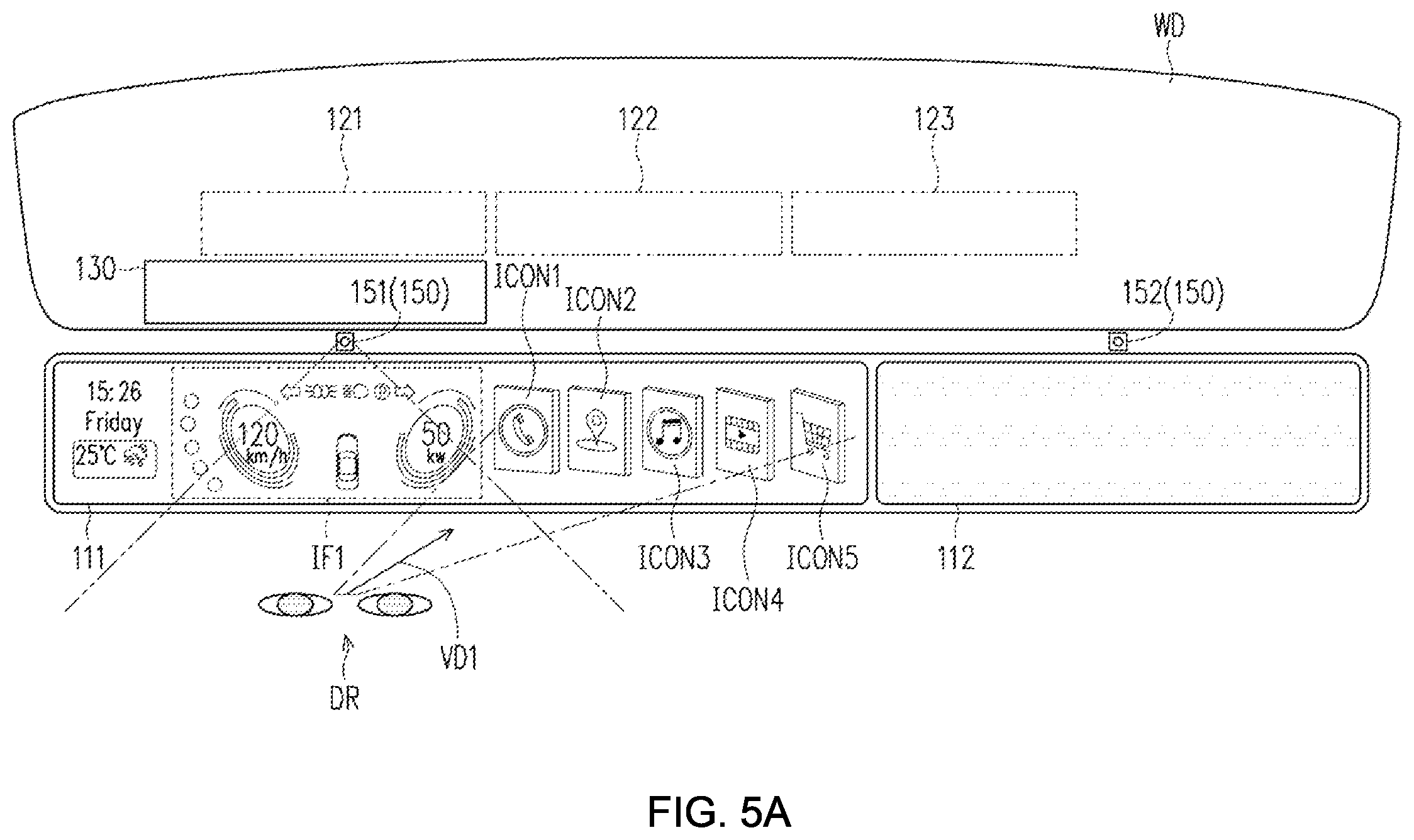 Patent US12353707 Figure 7 – Multi-screen cockpit display system