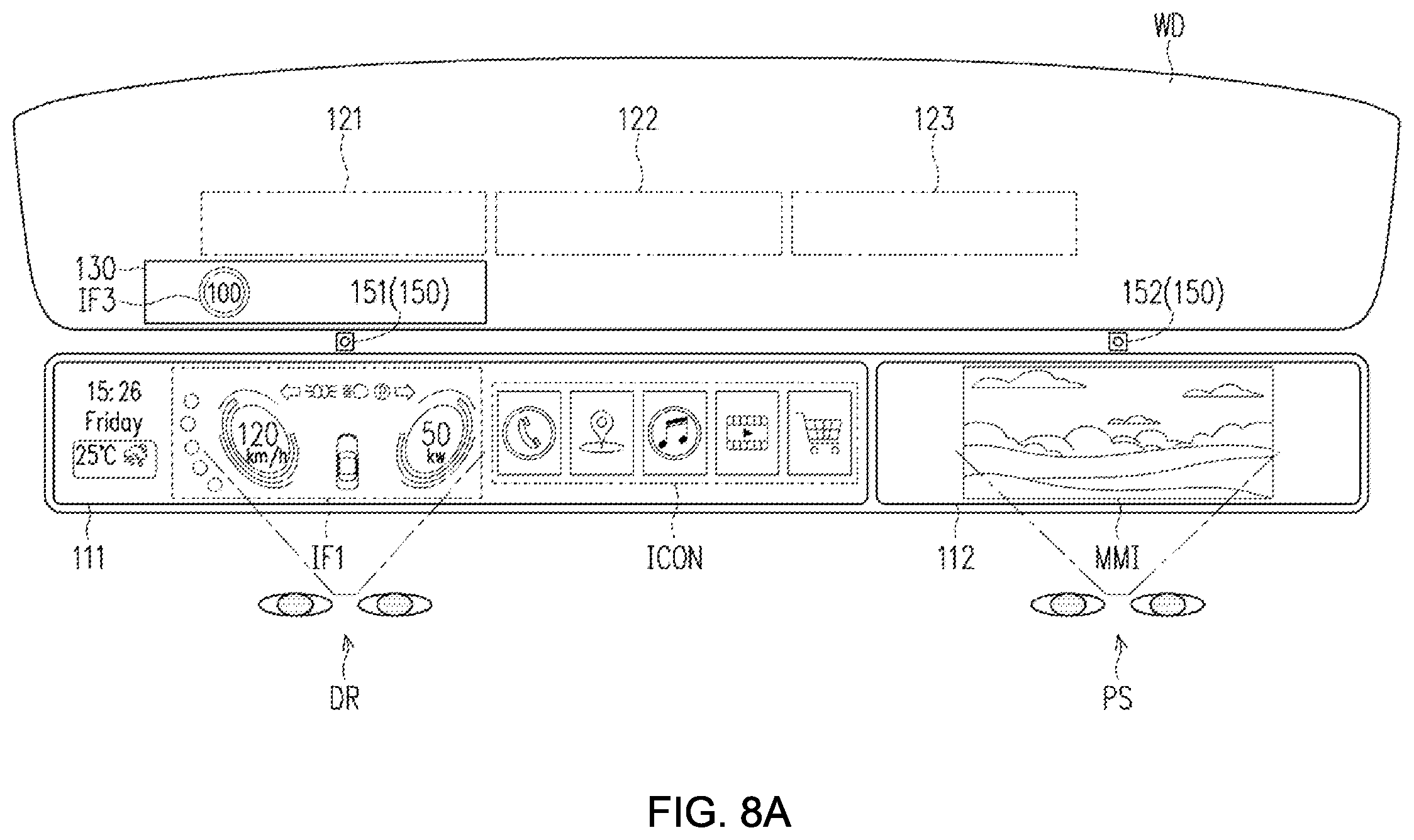 Patent US12353707 Figure 16 – Multi-screen cockpit display system
