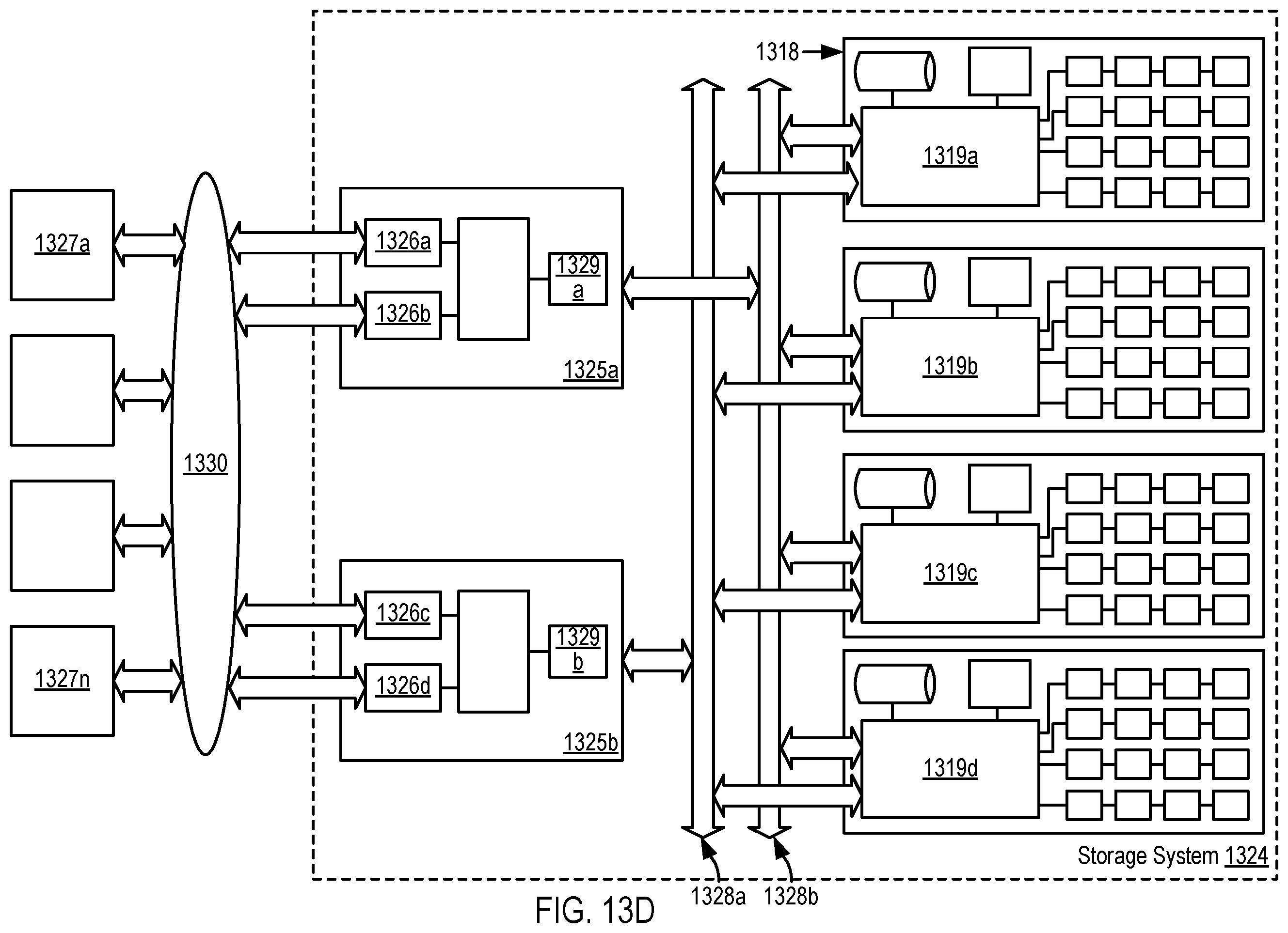 Patent US12353716 Figure 16 – Balancing the number of read operations and write operations that may be simultaneously serviced by a storage system