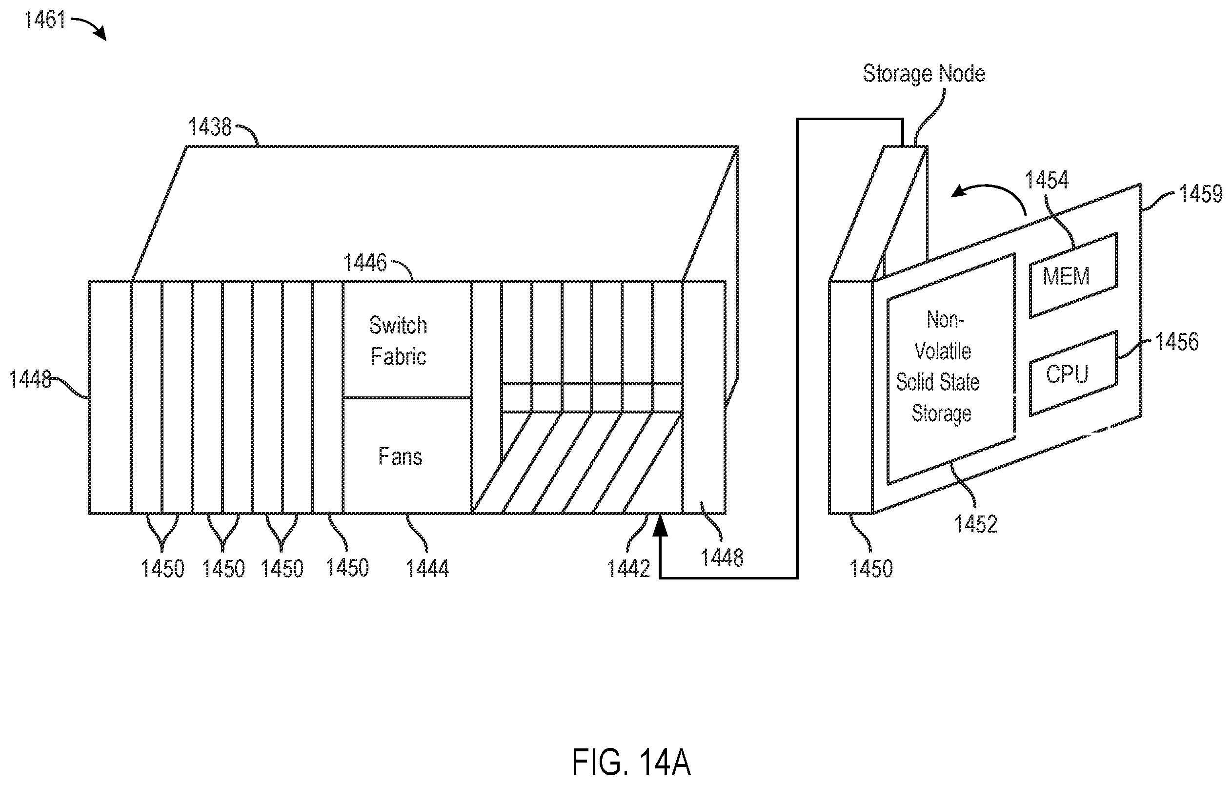 Patent US12353716 Figure 17 – Balancing the number of read operations and write operations that may be simultaneously serviced by a storage system