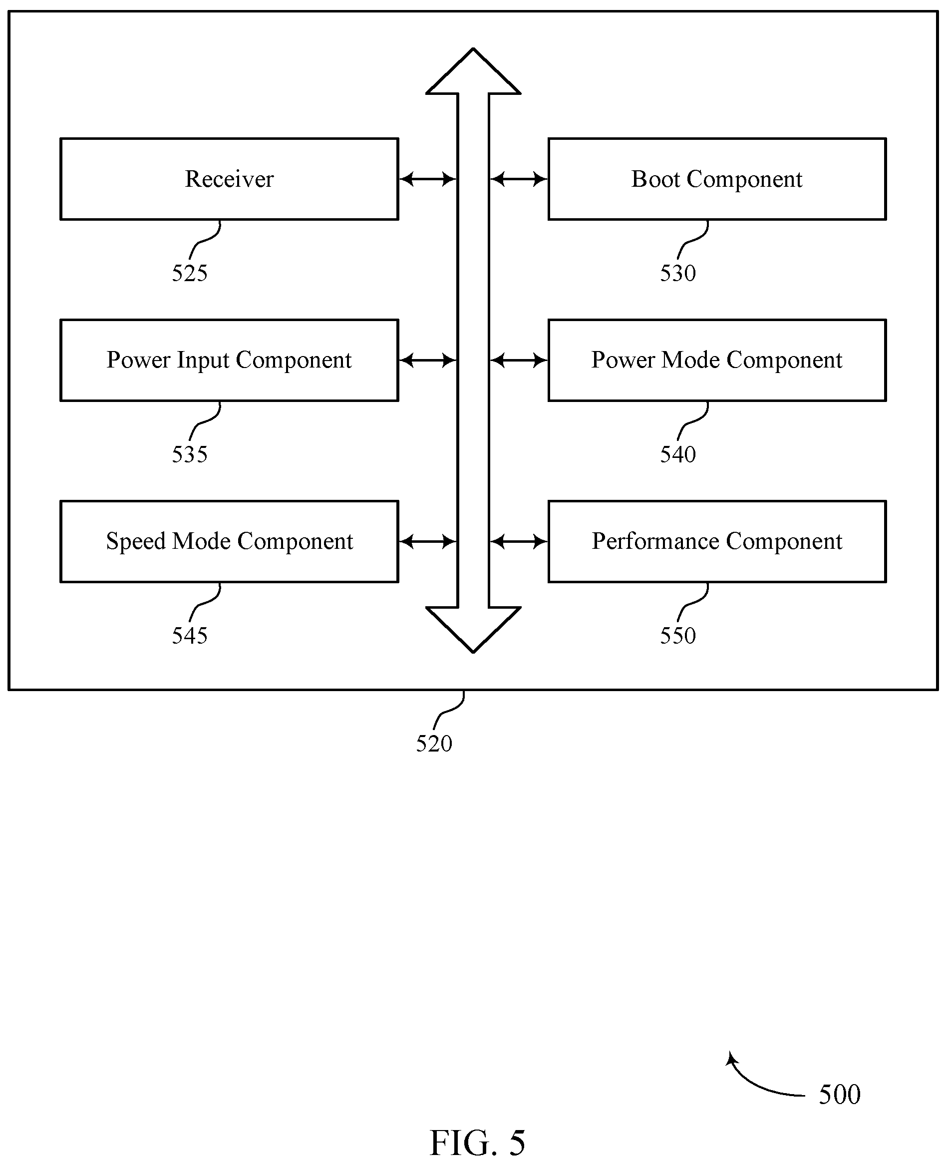 Patent US12353723 Figure 5 – Low-power boot-up for memory systems