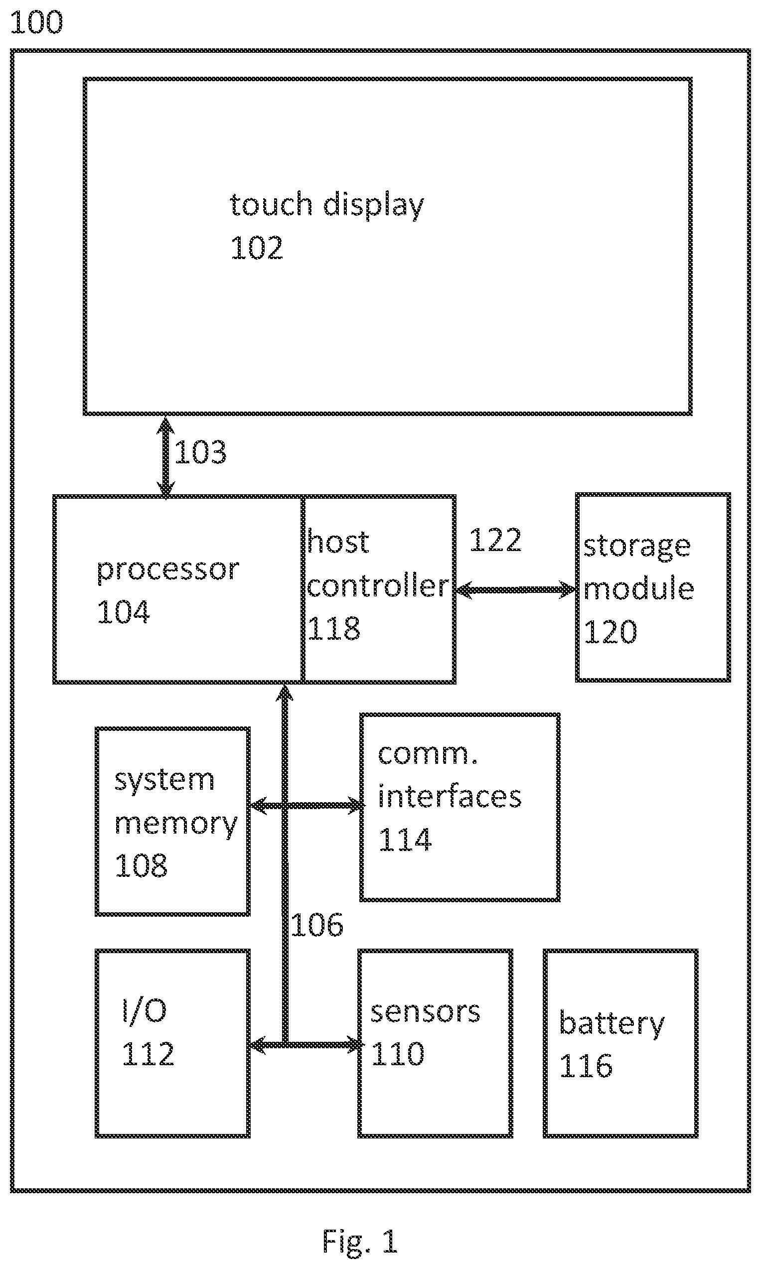 Patent US12353727 — Channel optimized storage modules — Figure 1
