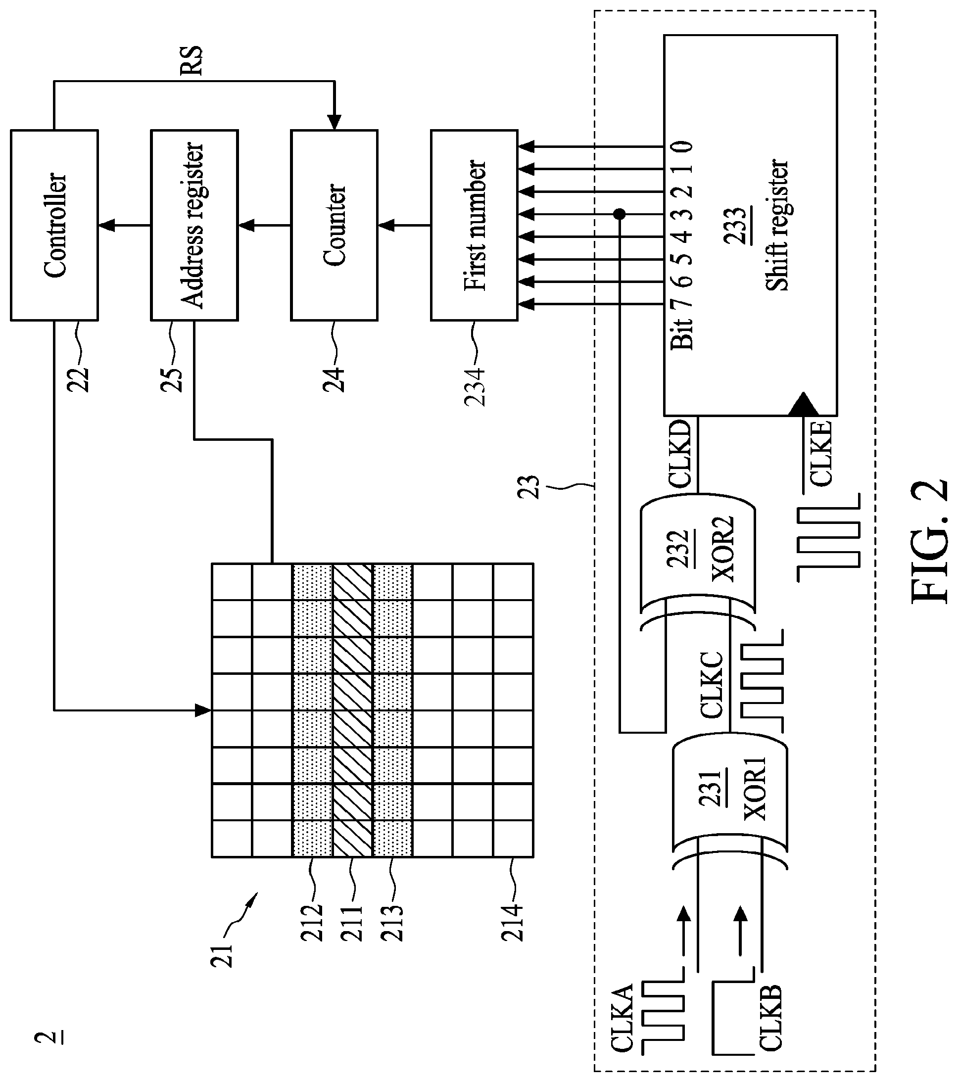 Patent US12353728 Figure 2 – Memory devices having protection circuit for protecting word line
