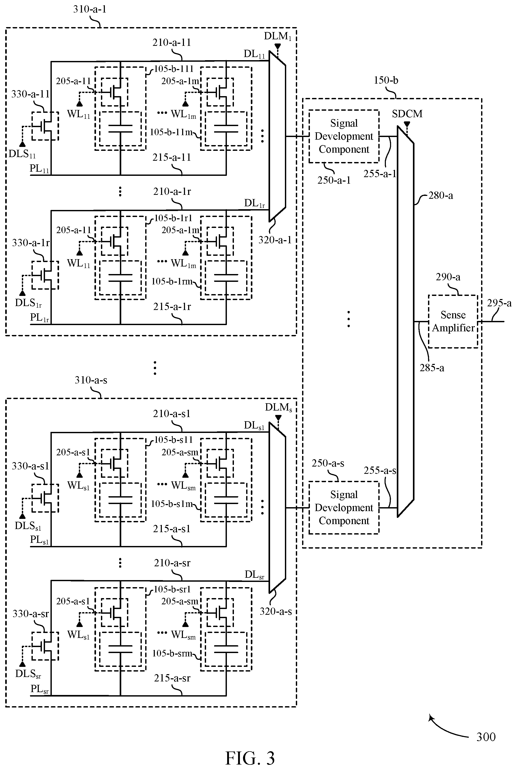 Patent US12353762 Figure 3 – Signal development caching in a memory device