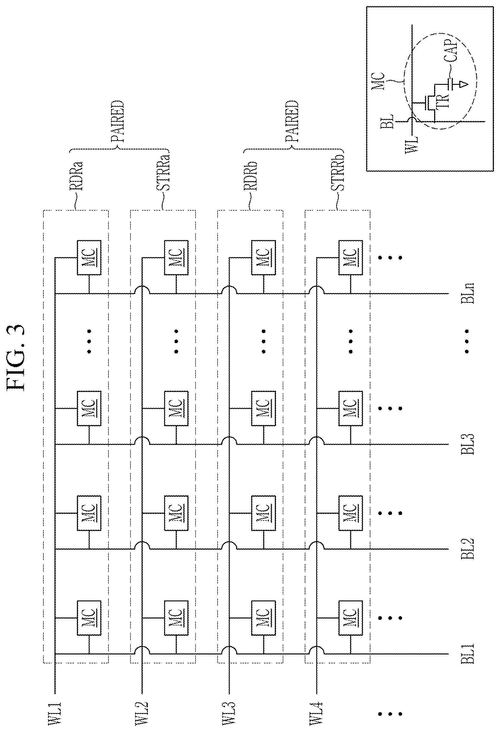 Patent US12353769 Figure 3 – Memory device and operation method thereof