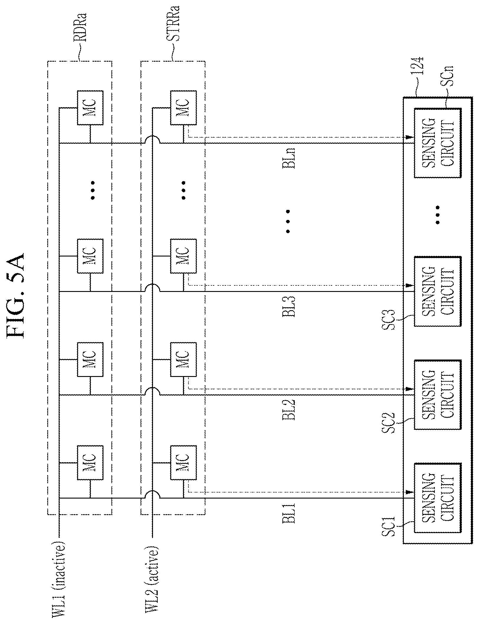 Patent US12353769 Figure 5 – Memory device and operation method thereof