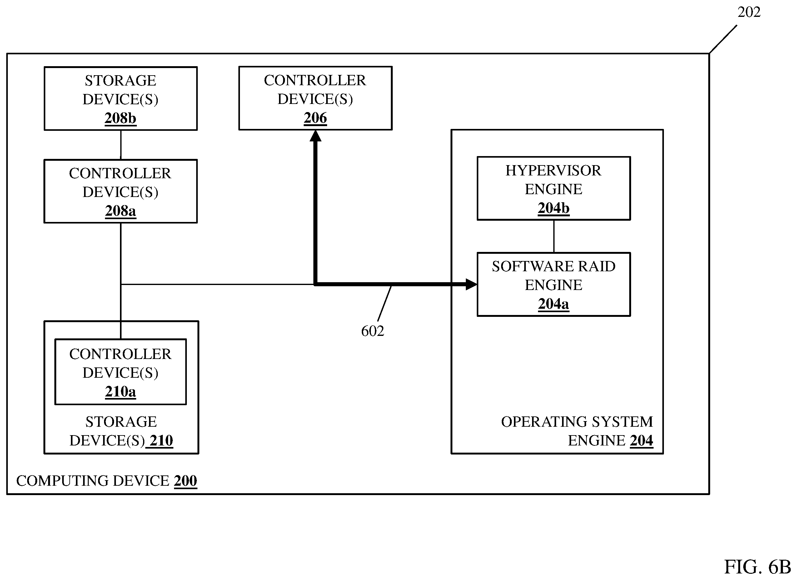 Patent US12353772 Figure 7 – Software-RAID-protected boot data vSAN system