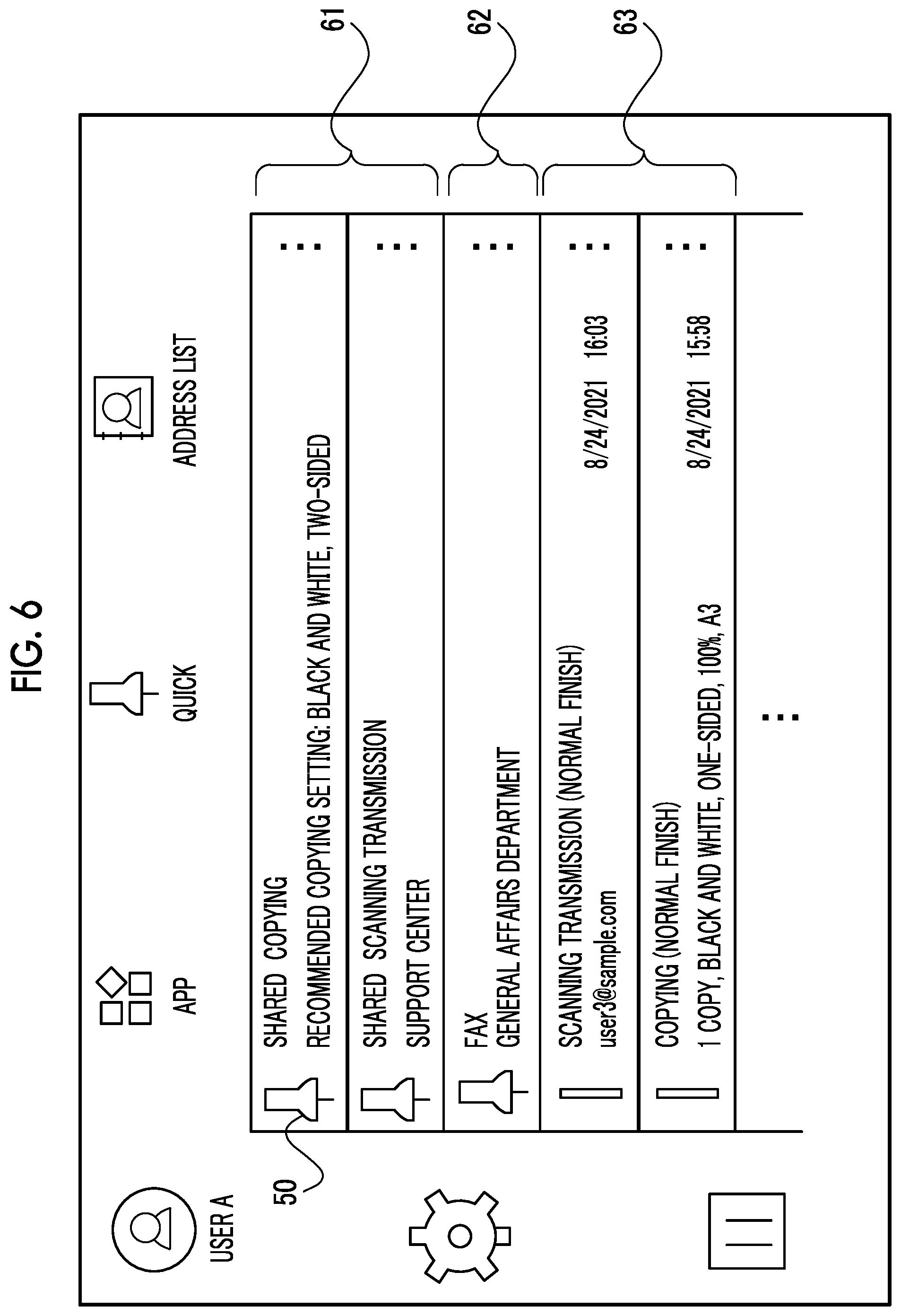 Patent US12353774 Figure 6 – Information processing apparatus, non-transitory computer readable medium storing program, and information processing method