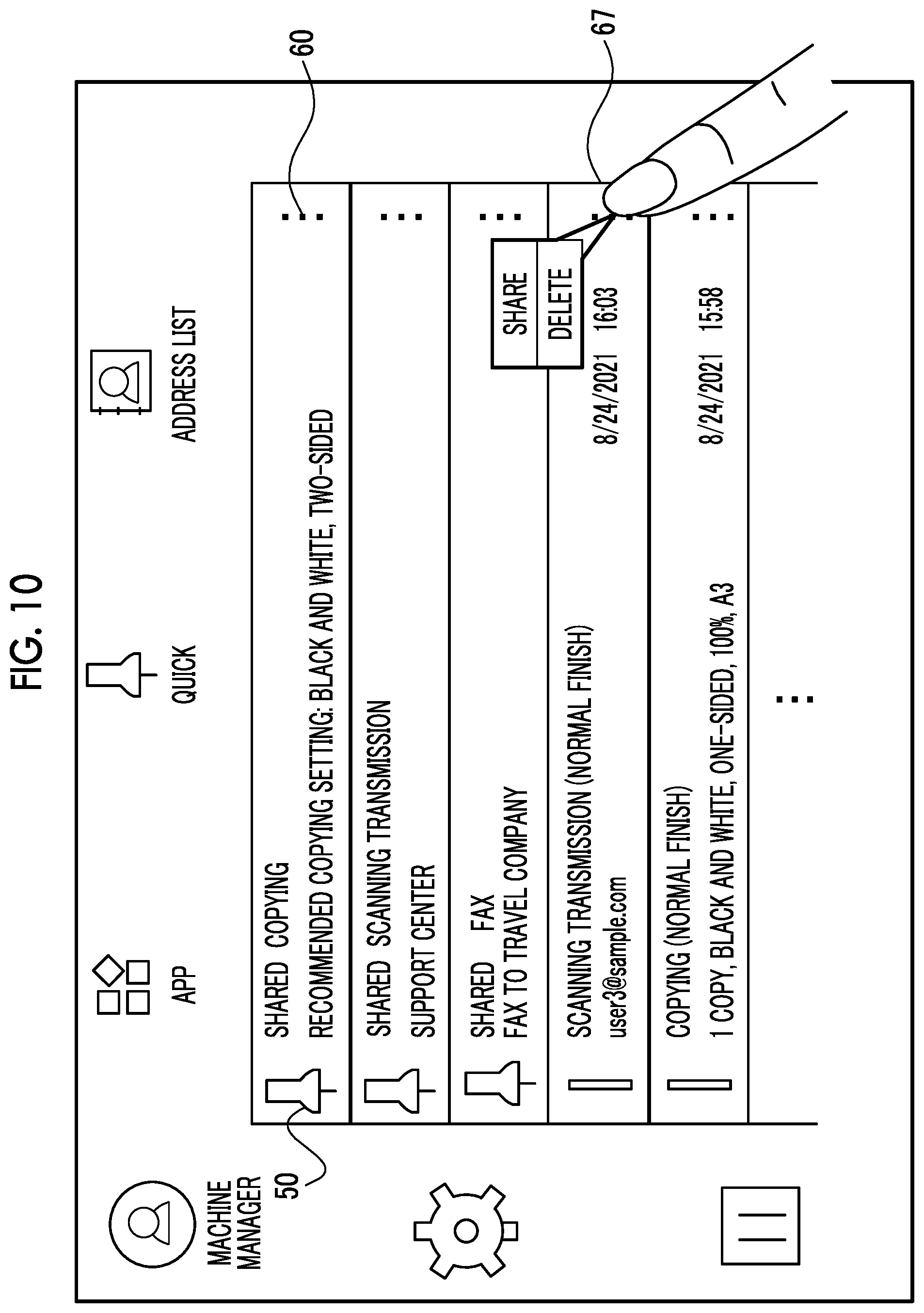 Patent US12353774 Figure 10 – Information processing apparatus, non-transitory computer readable medium storing program, and information processing method