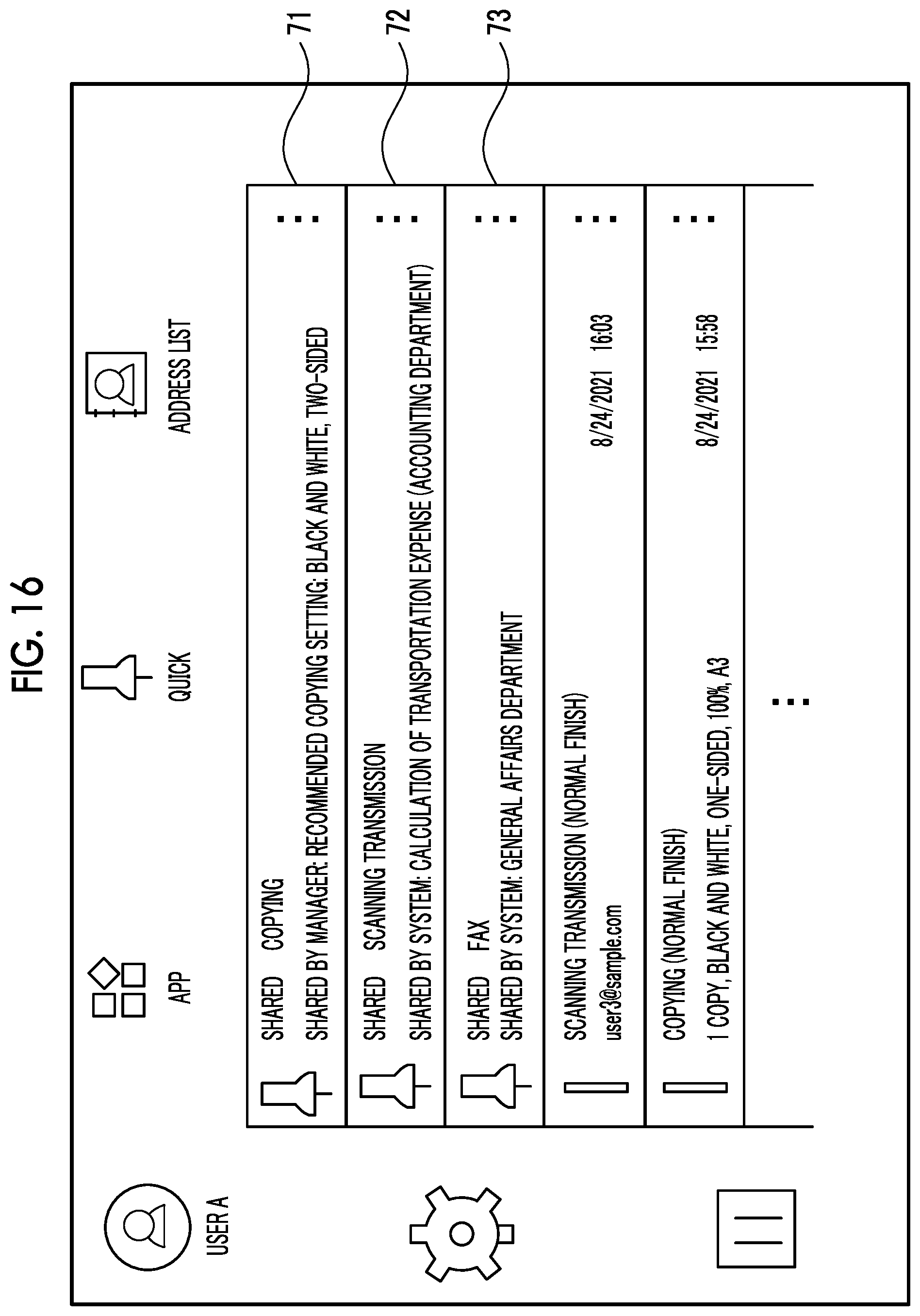 Patent US12353774 Figure 16 – Information processing apparatus, non-transitory computer readable medium storing program, and information processing method