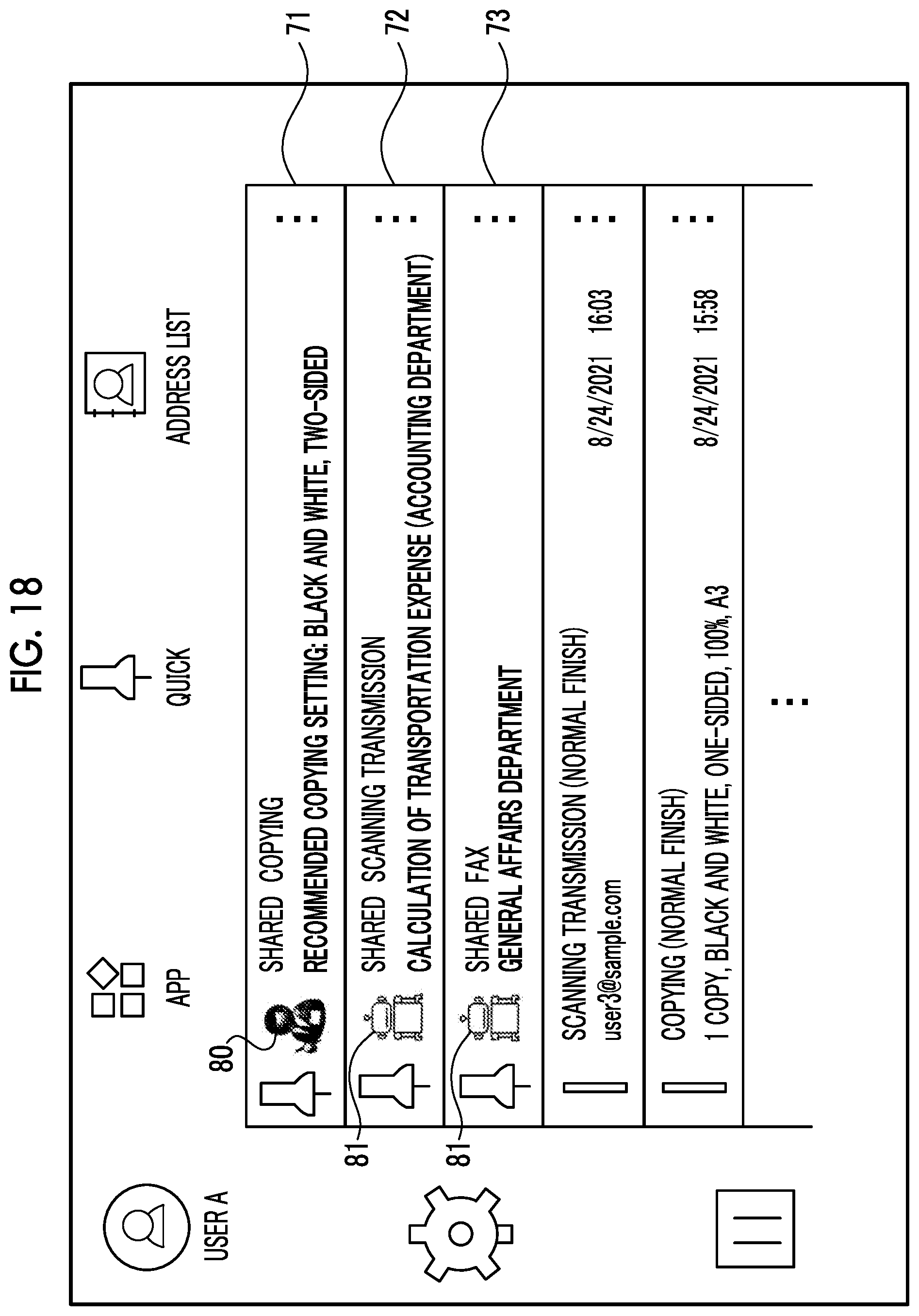 Patent US12353774 Figure 18 – Information processing apparatus, non-transitory computer readable medium storing program, and information processing method