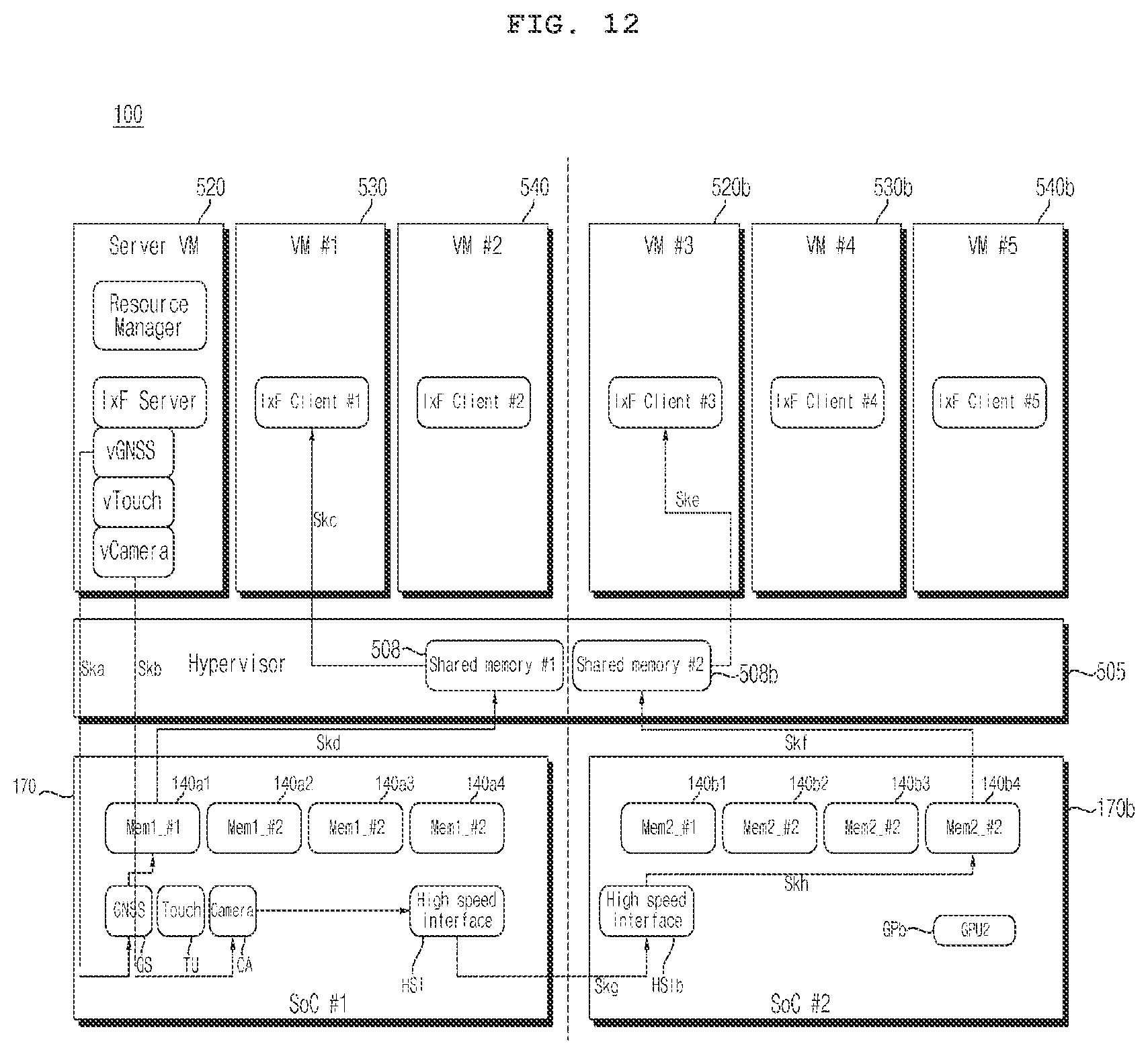 Patent US12353780 Figure 14 – Display apparatus for vehicles with enhanced data transmission efficiency