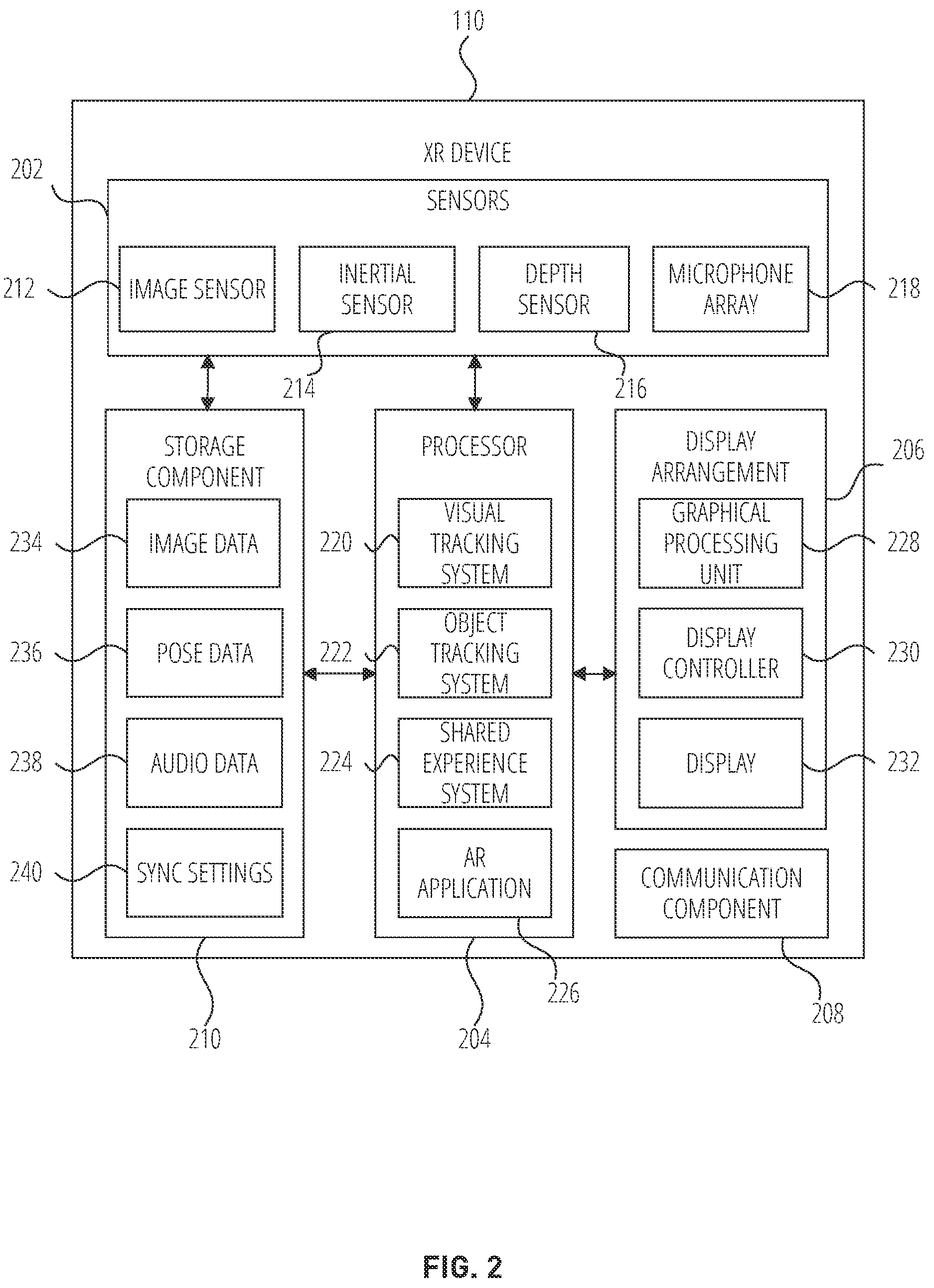 Patent US12353783 Figure 2 – Time synchronization for shared extended reality experiences