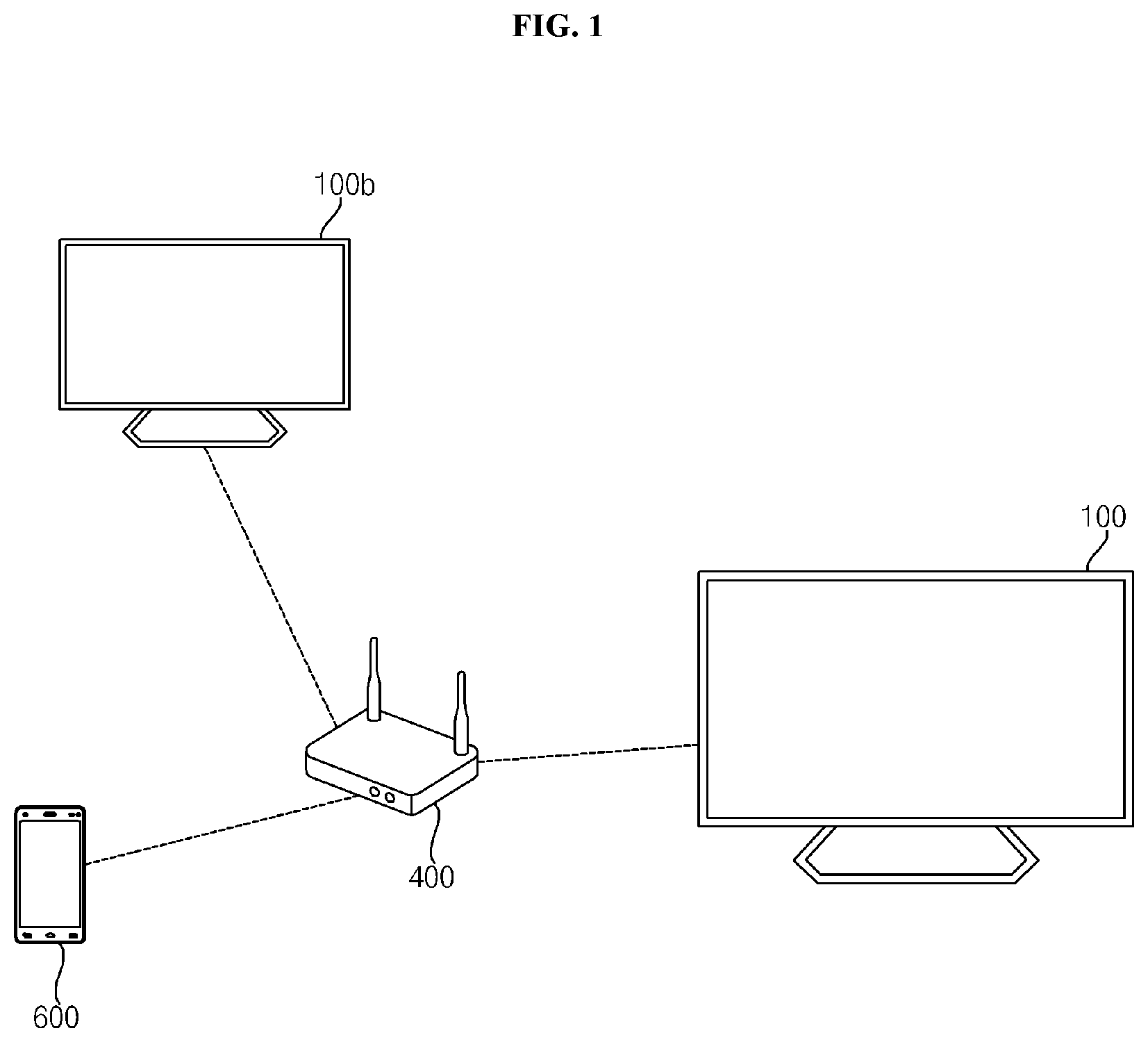 Patent US12353786 — Image display apparatus and image display system including the same — Figure 1