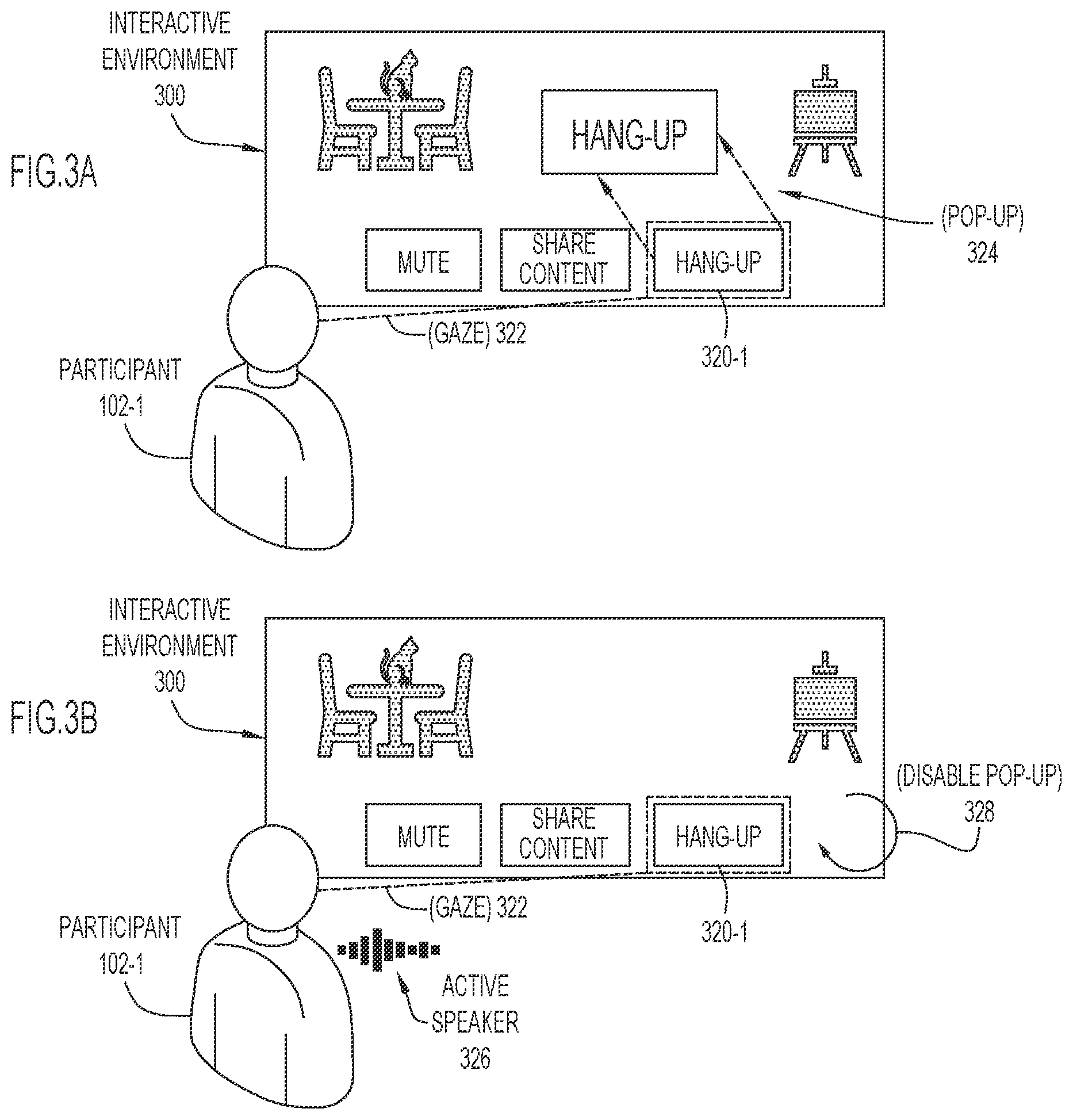 Patent US12353796 Figure 3 – Controlling audibility of voice commands based on eye gaze tracking
