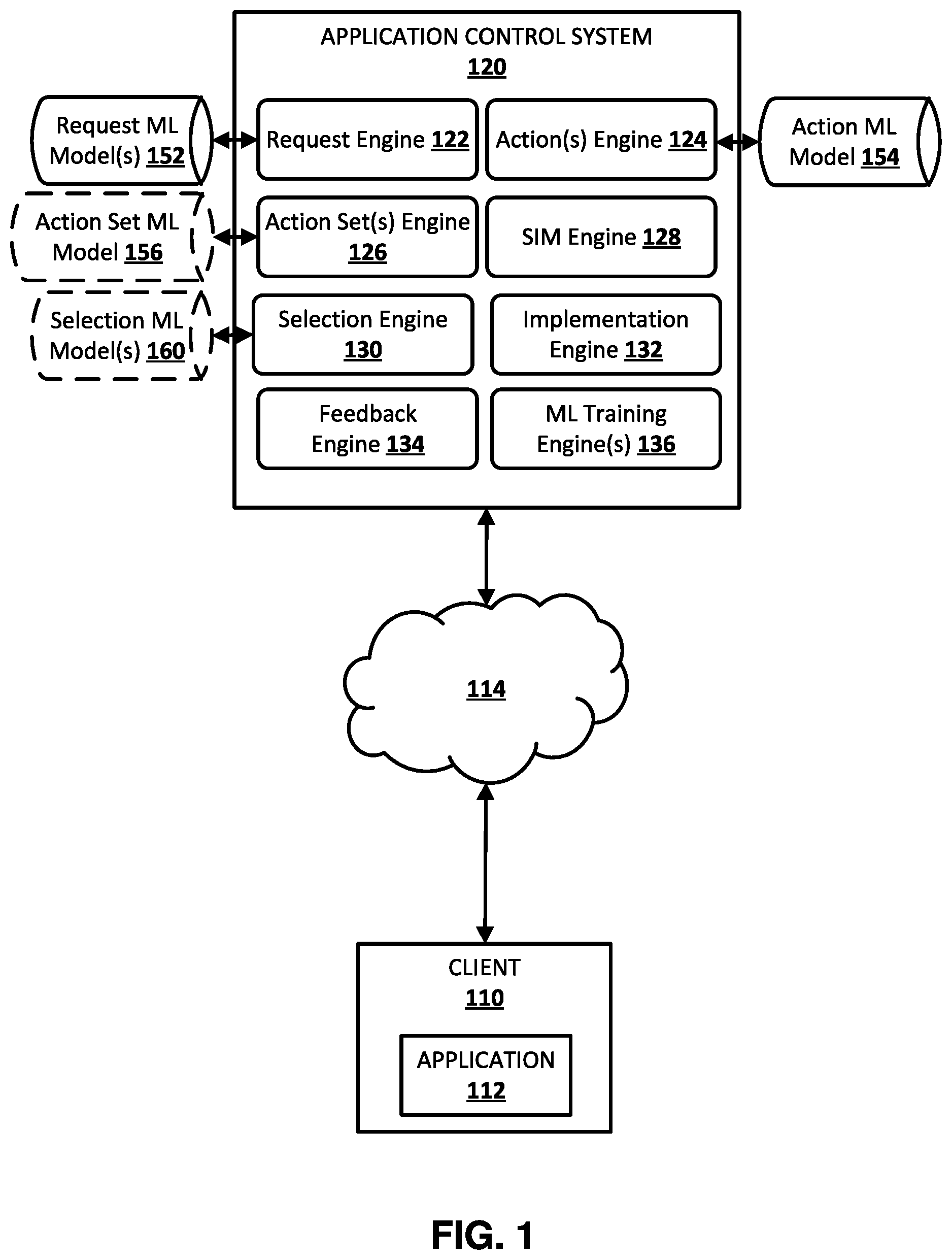 Patent US12353797 — Robust natural language based control of computer applications — Figure 1
