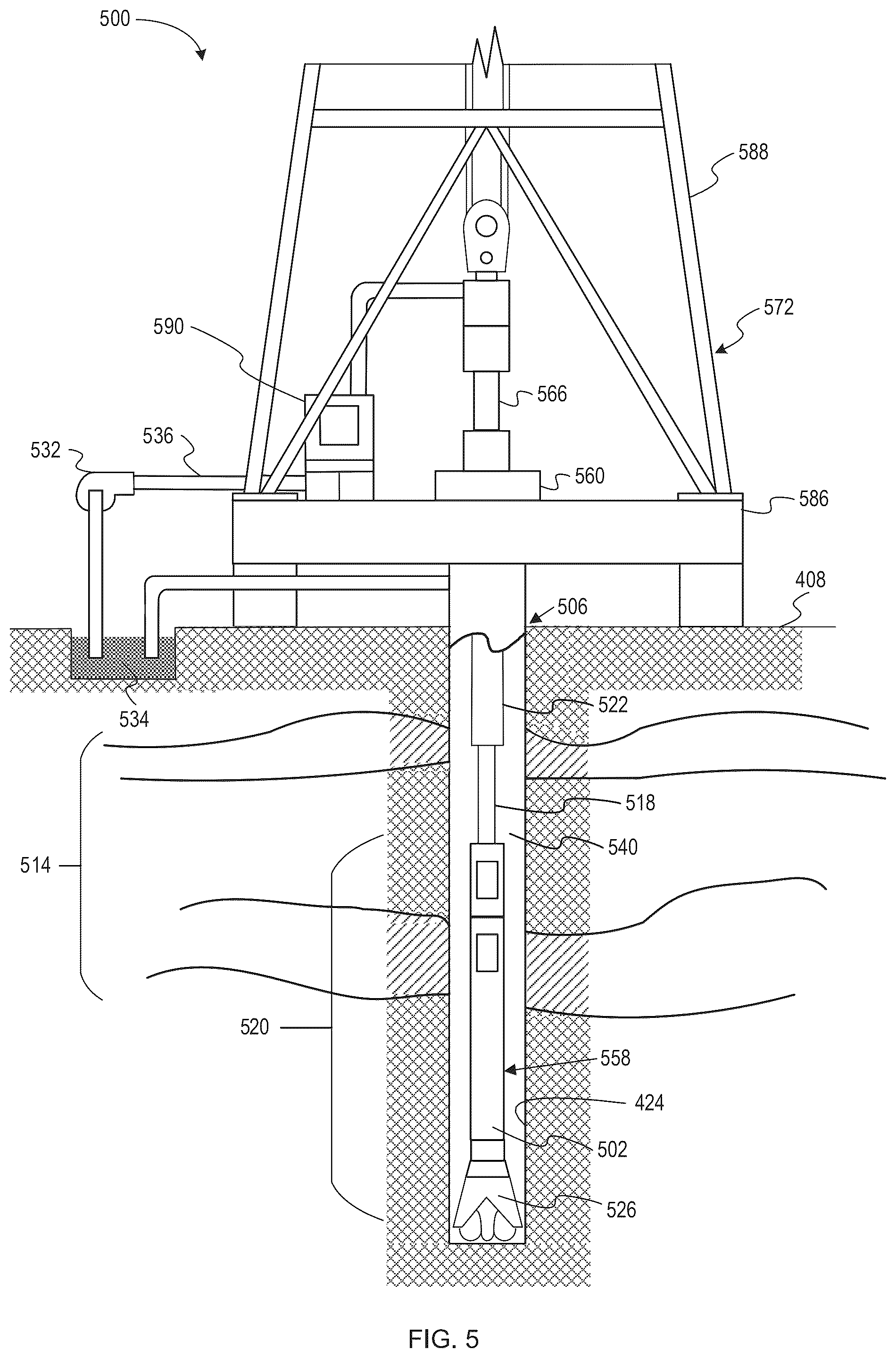 Patent US12353807 Figure 5 – Automated reservoir model prediction using ML/AI intergrating seismic, well log and production data