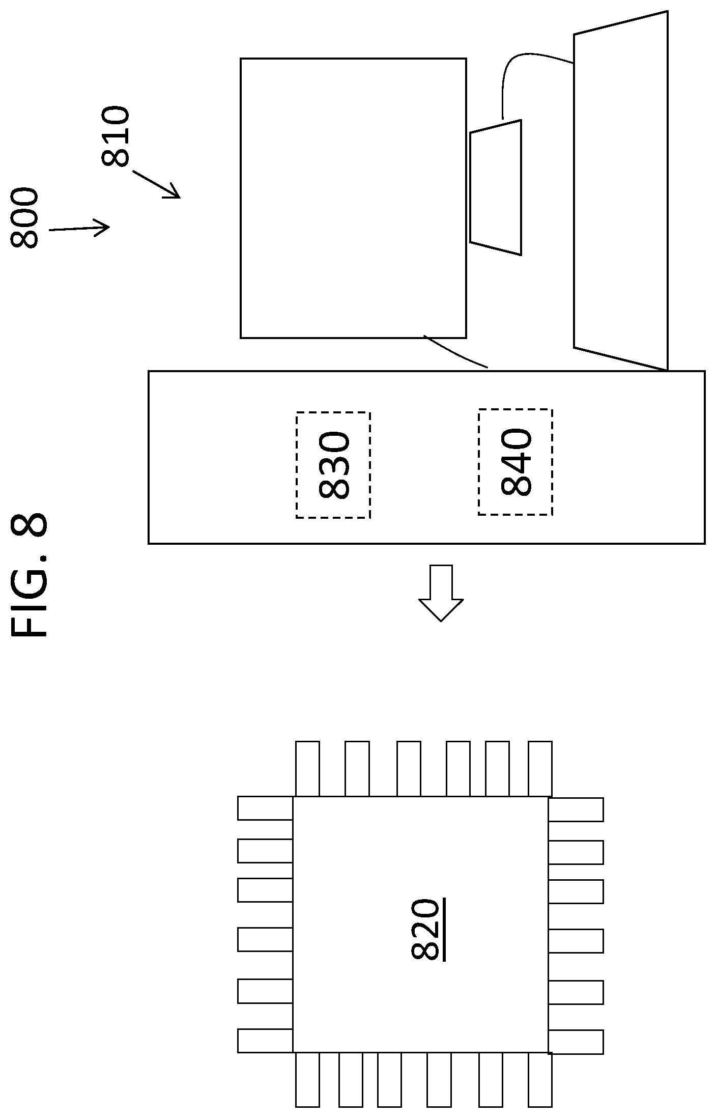 Patent US12353811 Figure 8 – Out-of-context timing constraints modification for interior pins