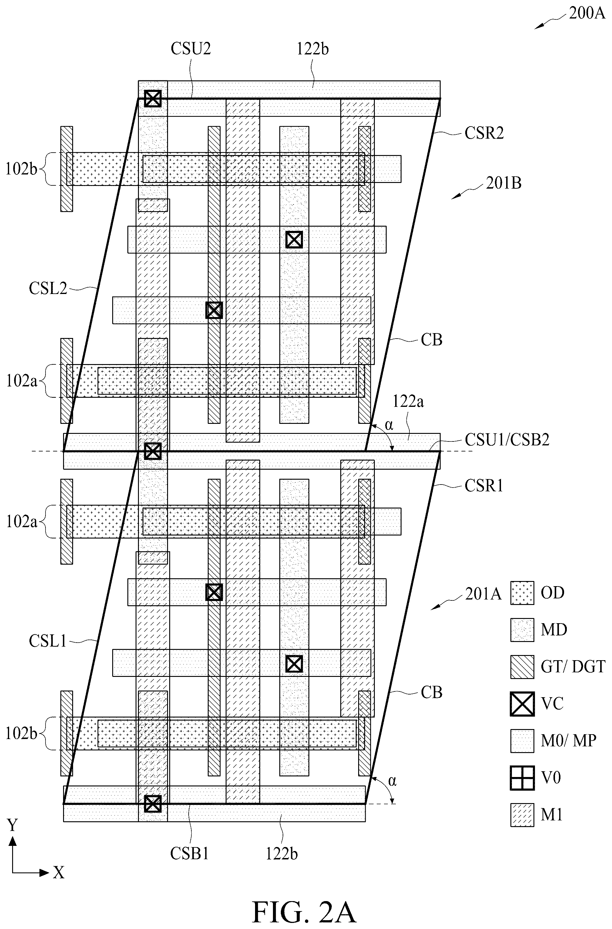 Patent US12353816 Figure 5 – Structure and method of rectangular cell in semiconductor device