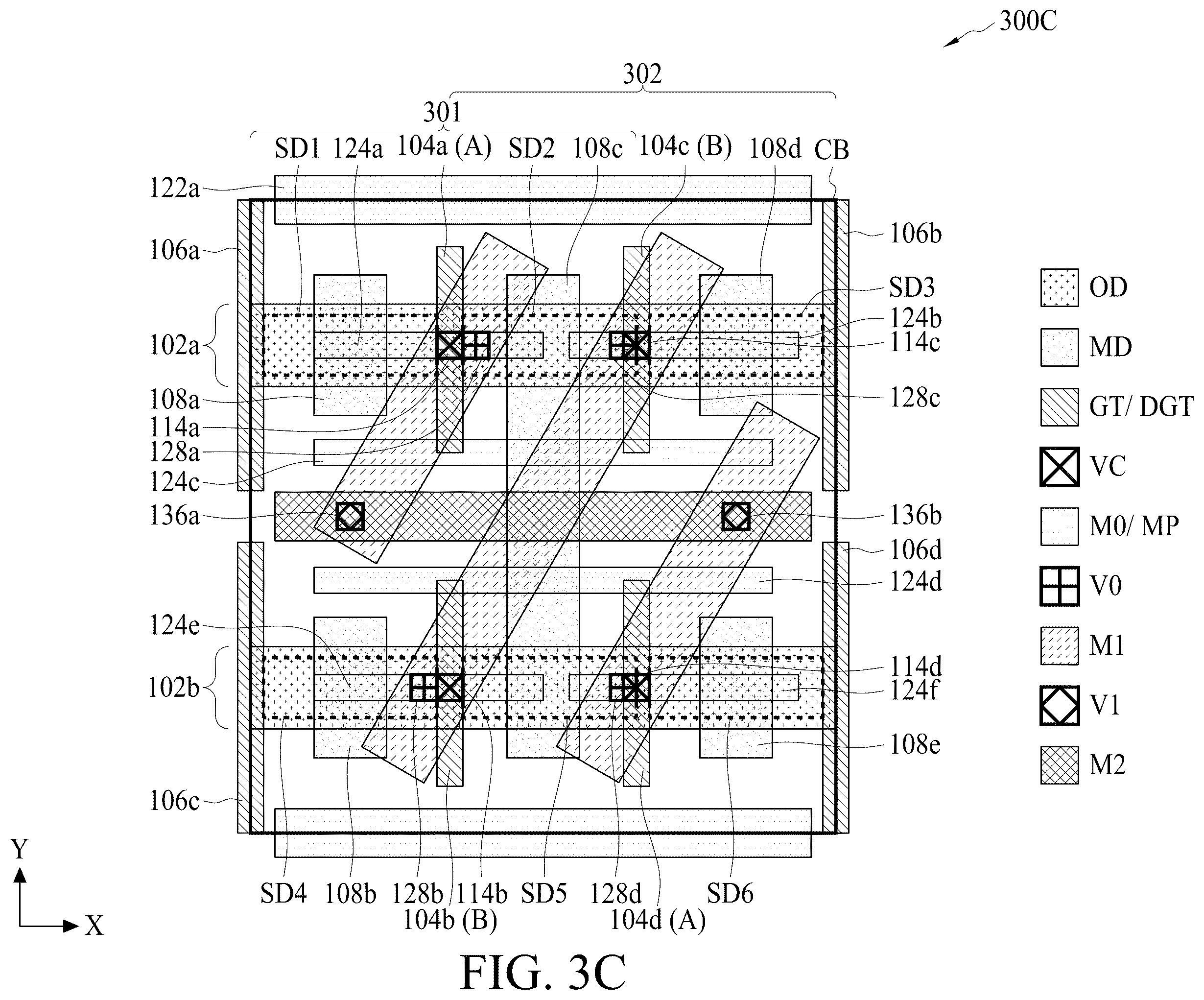 Patent US12353816 Figure 9 – Structure and method of rectangular cell in semiconductor device