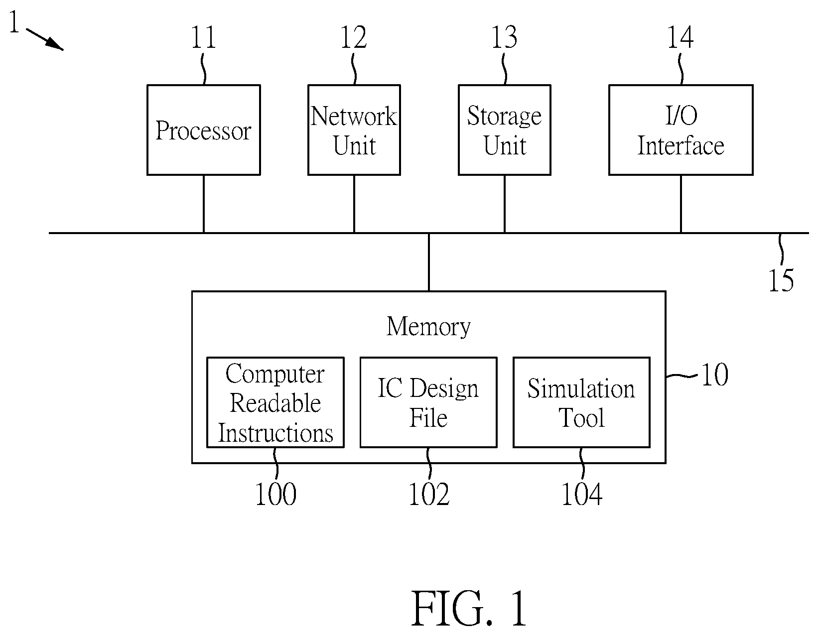 Patent US12353818 — Optimizing method, device and non-transient computer readable medium for integrated circuit layout — Figure 1