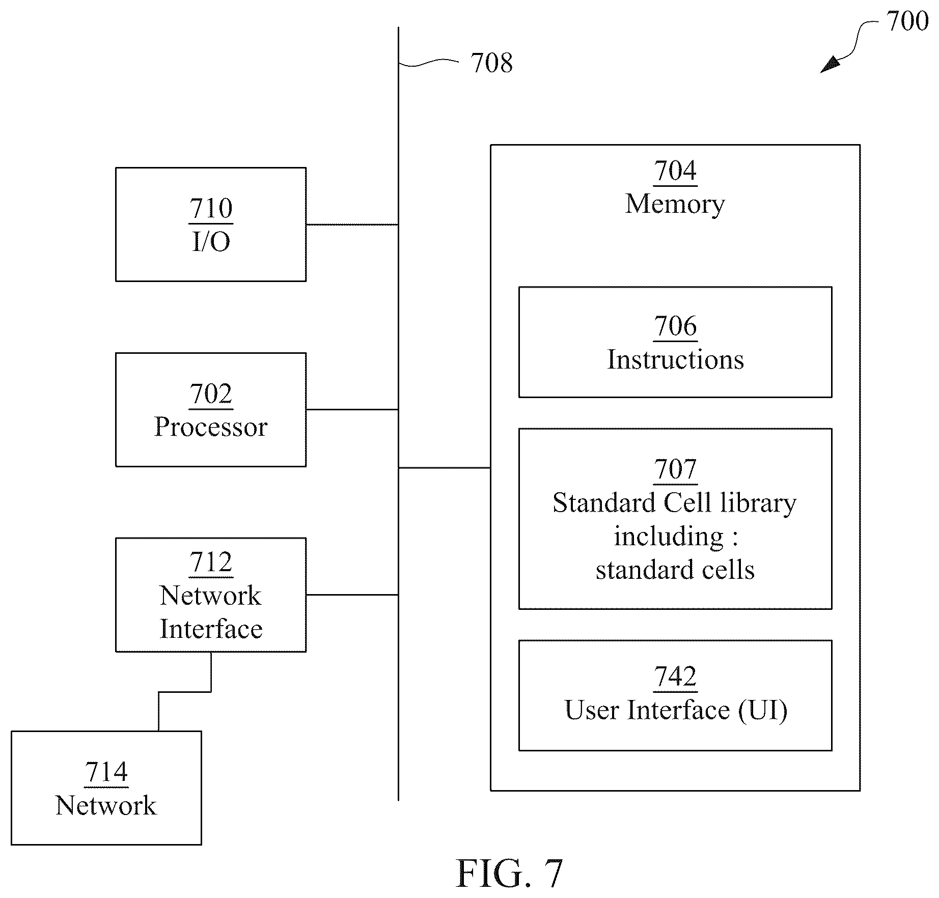 Patent US12353819 Figure 8 – Semiconductor device for regulating integrated circuit timing and power consumption