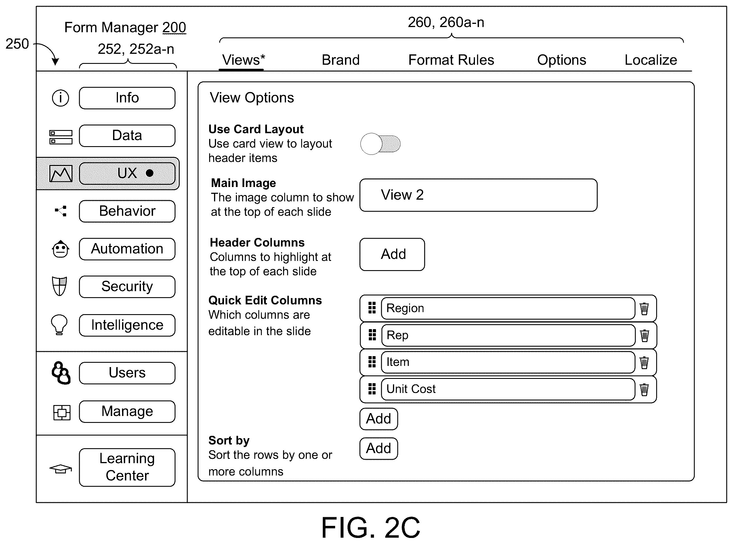 Patent US12353823 Figure 5 – Creating dynamic data-bound container hosted views and editable forms