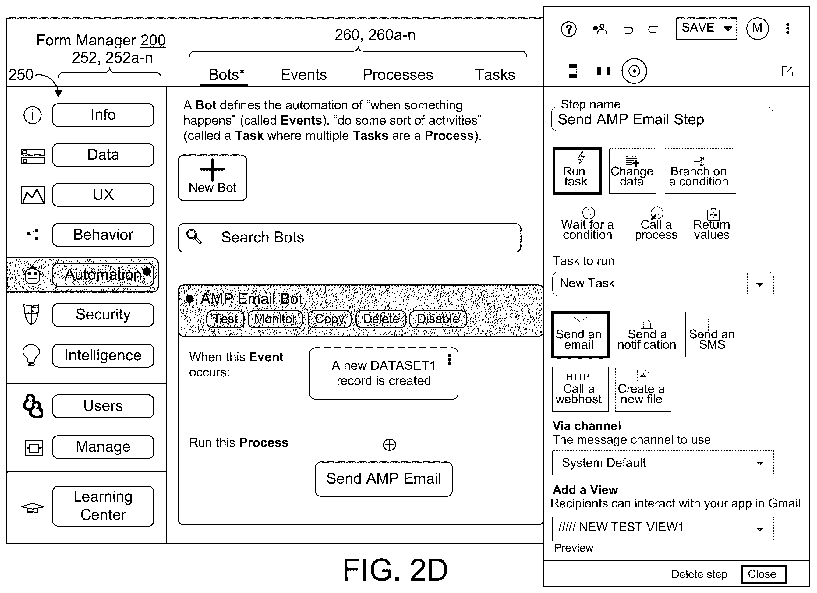 Patent US12353823 Figure 6 – Creating dynamic data-bound container hosted views and editable forms