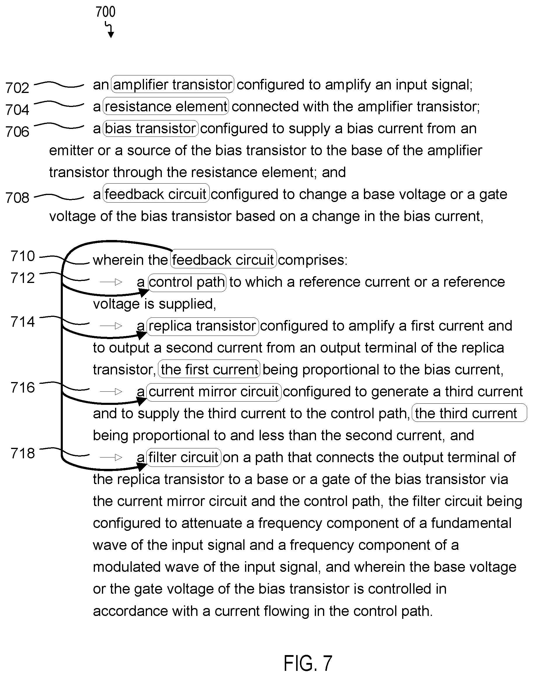 Patent US12353829 Figure 7 – Dynamically generating documents using natural language processing and dynamic user interface