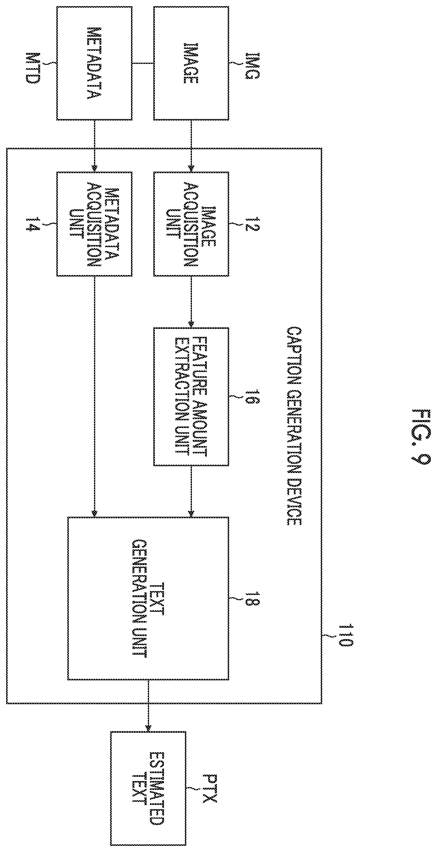 Patent US12353836 Figure 9 – Learning method and device, program, learned model, and text generation device