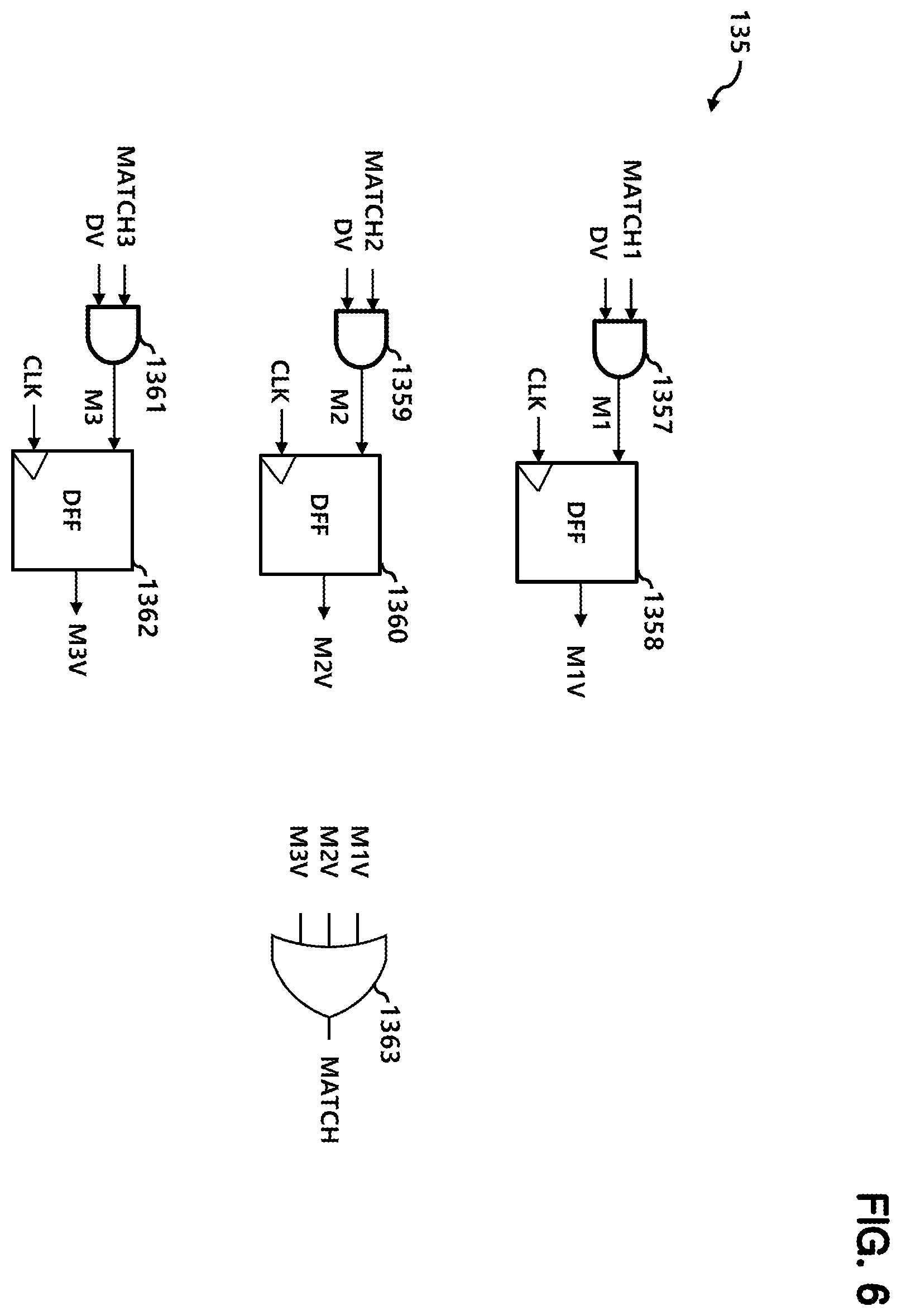 Patent US12353847 Figure 6 – Semiconductor device capable of performing in-memory processing