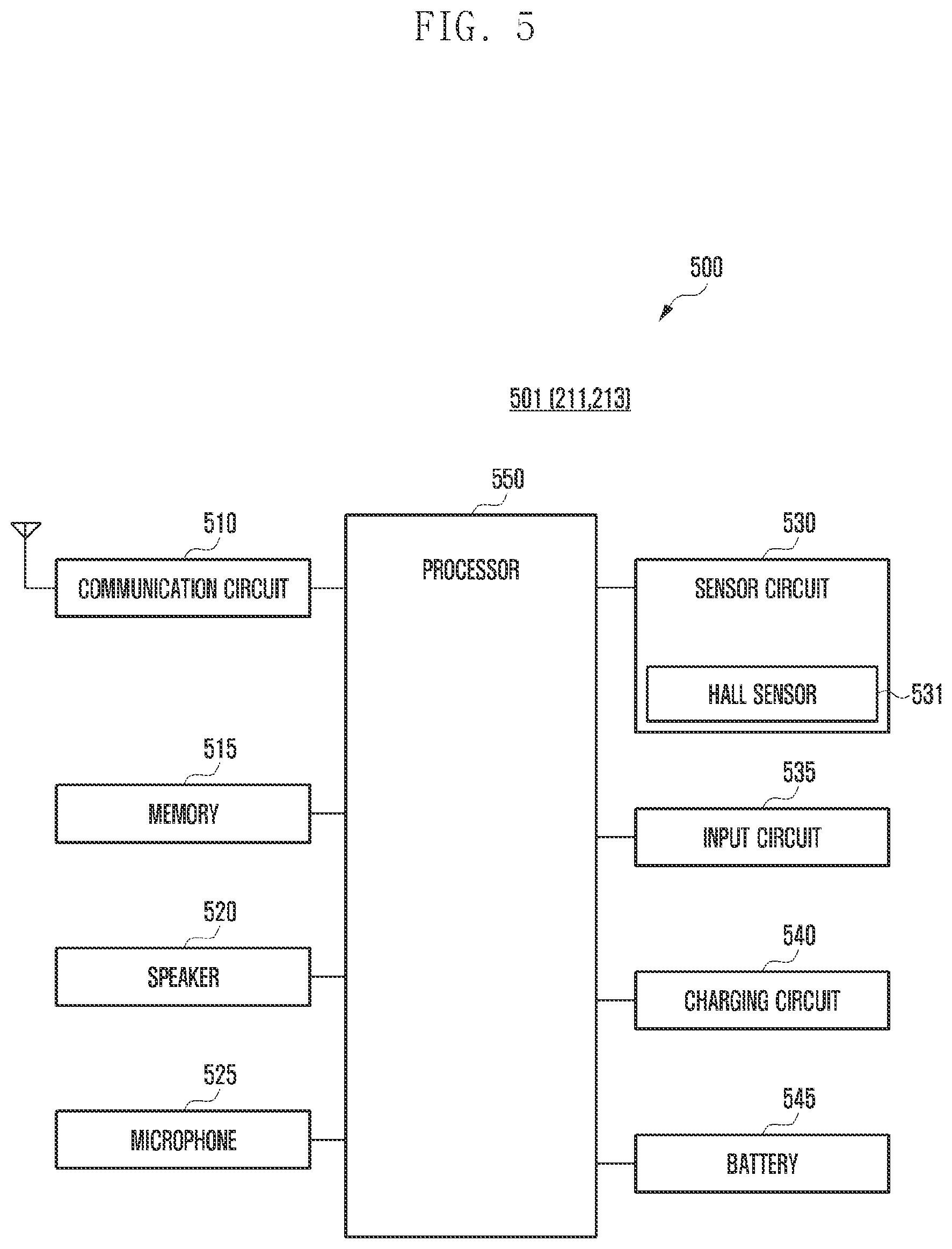 Patent US12353871 Figure 5 – Electronic device, and method for updating external electronic device using same