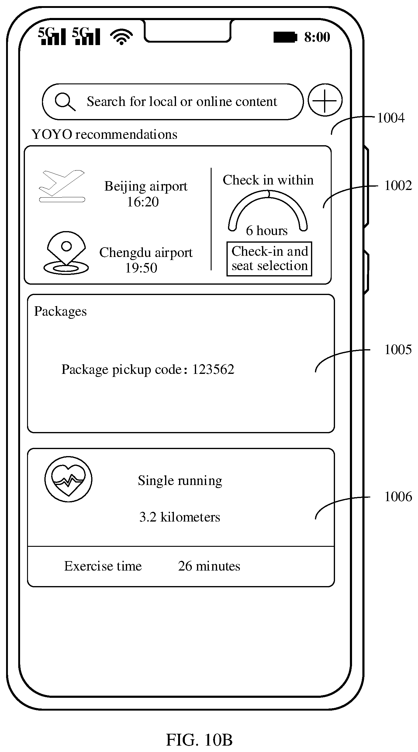 Patent US12353896 Figure 14 – Card information display method and electronic device